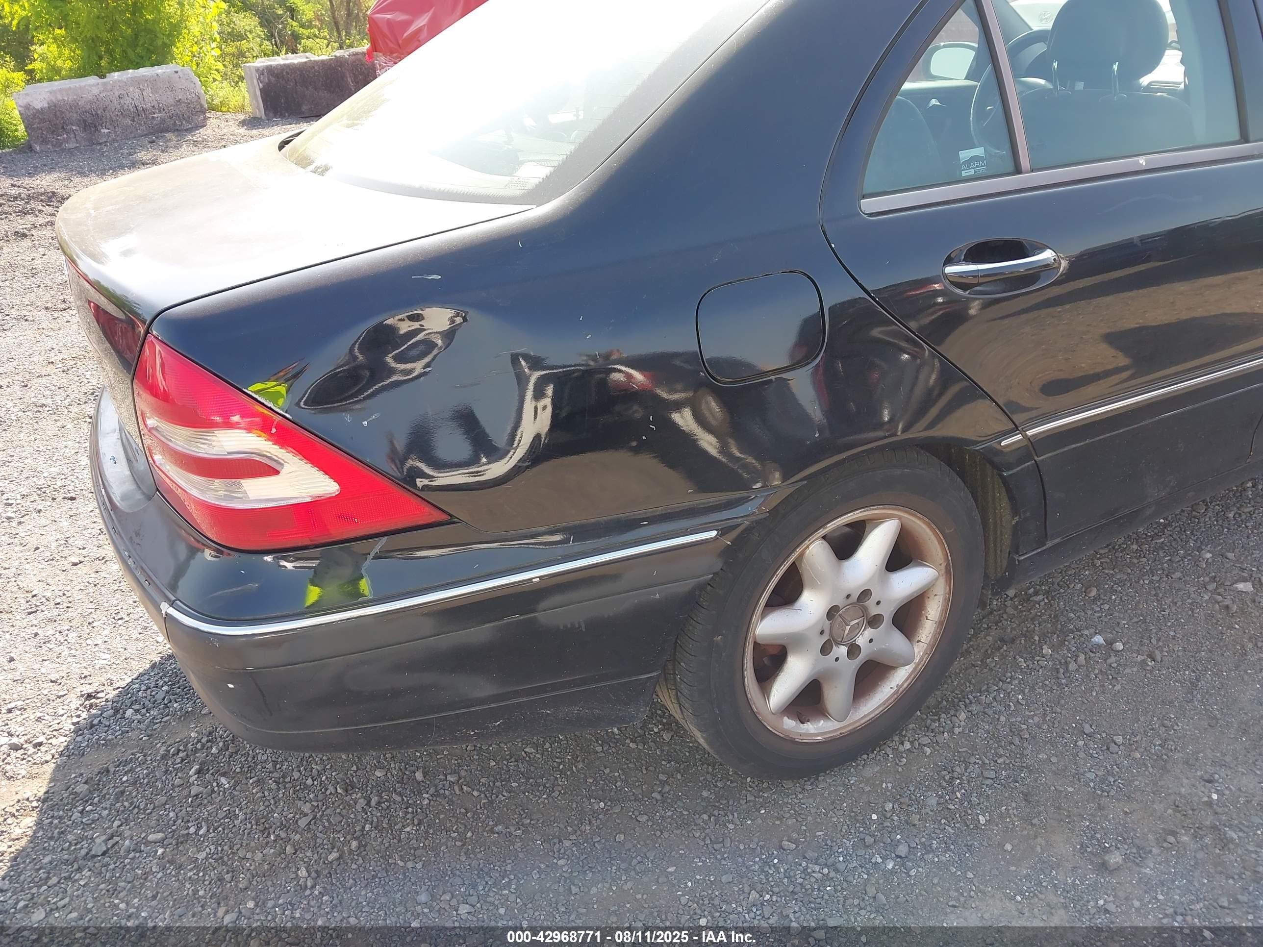 2004 Mercedes-benz C 240 4matic Черный vin: WDBRF81J14F446977
