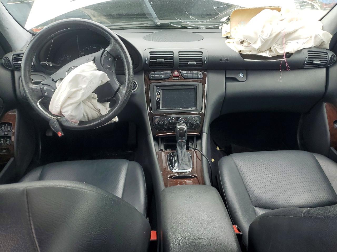 2004 Mercedes-benz C 240 4matic Silver vin: WDBRF81J14F534282