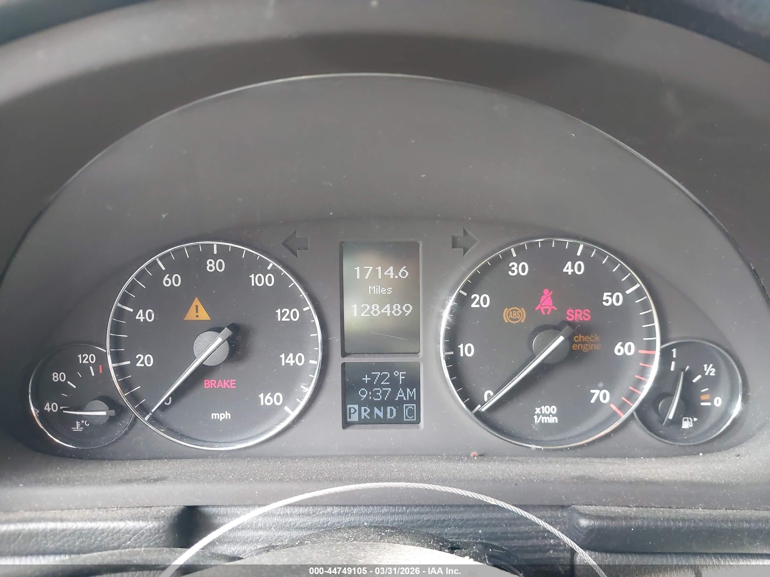2005 Mercedes-benz C 240 Luxury 4matic Серебряный vin: WDBRF81J15F586187