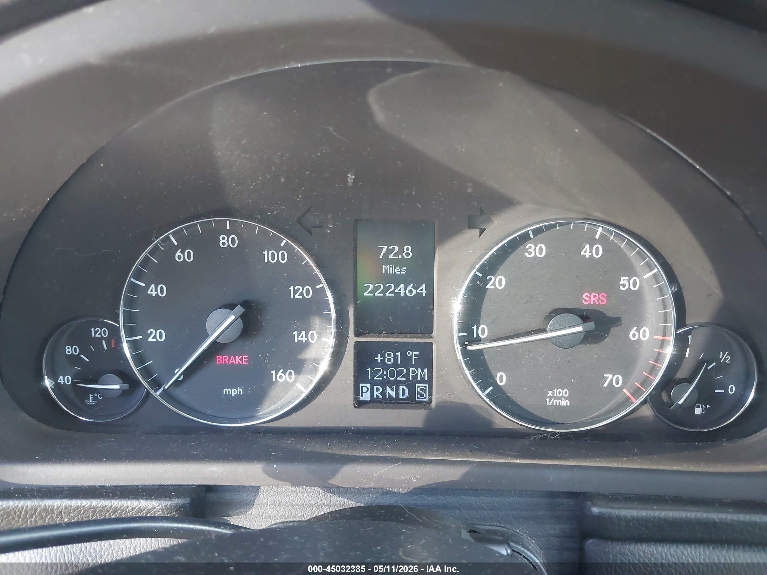 2005 Mercedes-benz C 240 Luxury 4matic Белый vin: WDBRF81J15F666394
