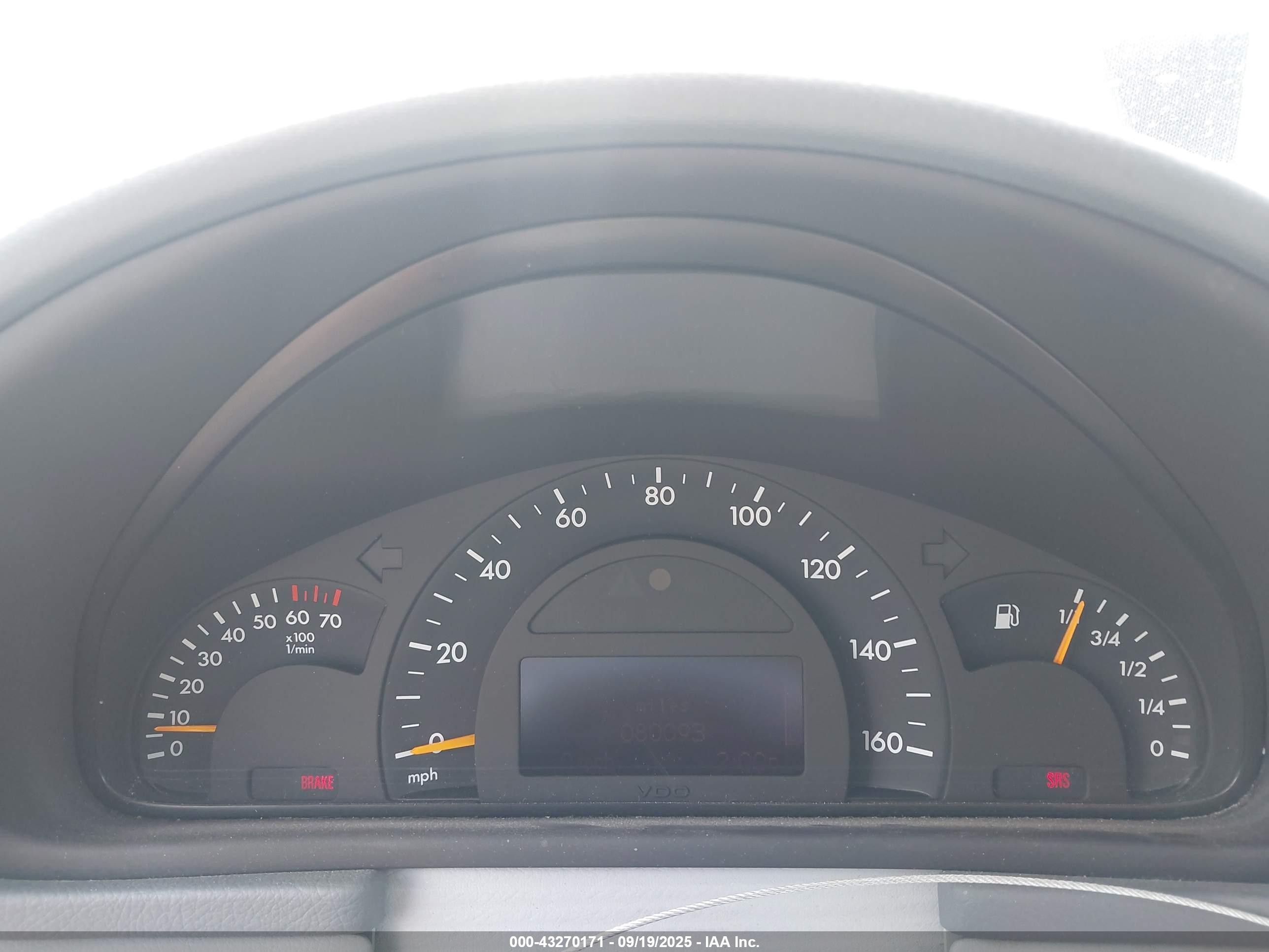 2003 Mercedes-benz C 240   Silver vin: WDBRF81J23F364044