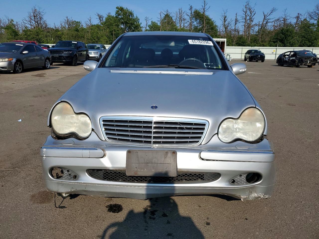 2003 Mercedes-benz C 240 4matic Silver vin: WDBRF81J23F368532