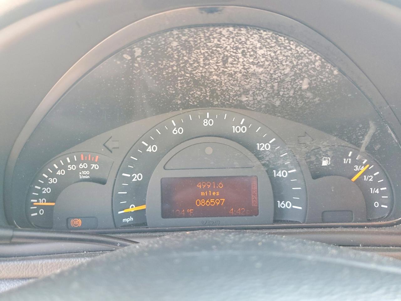 2003 Mercedes-benz C 240 4matic Silver vin: WDBRF81J23F368532