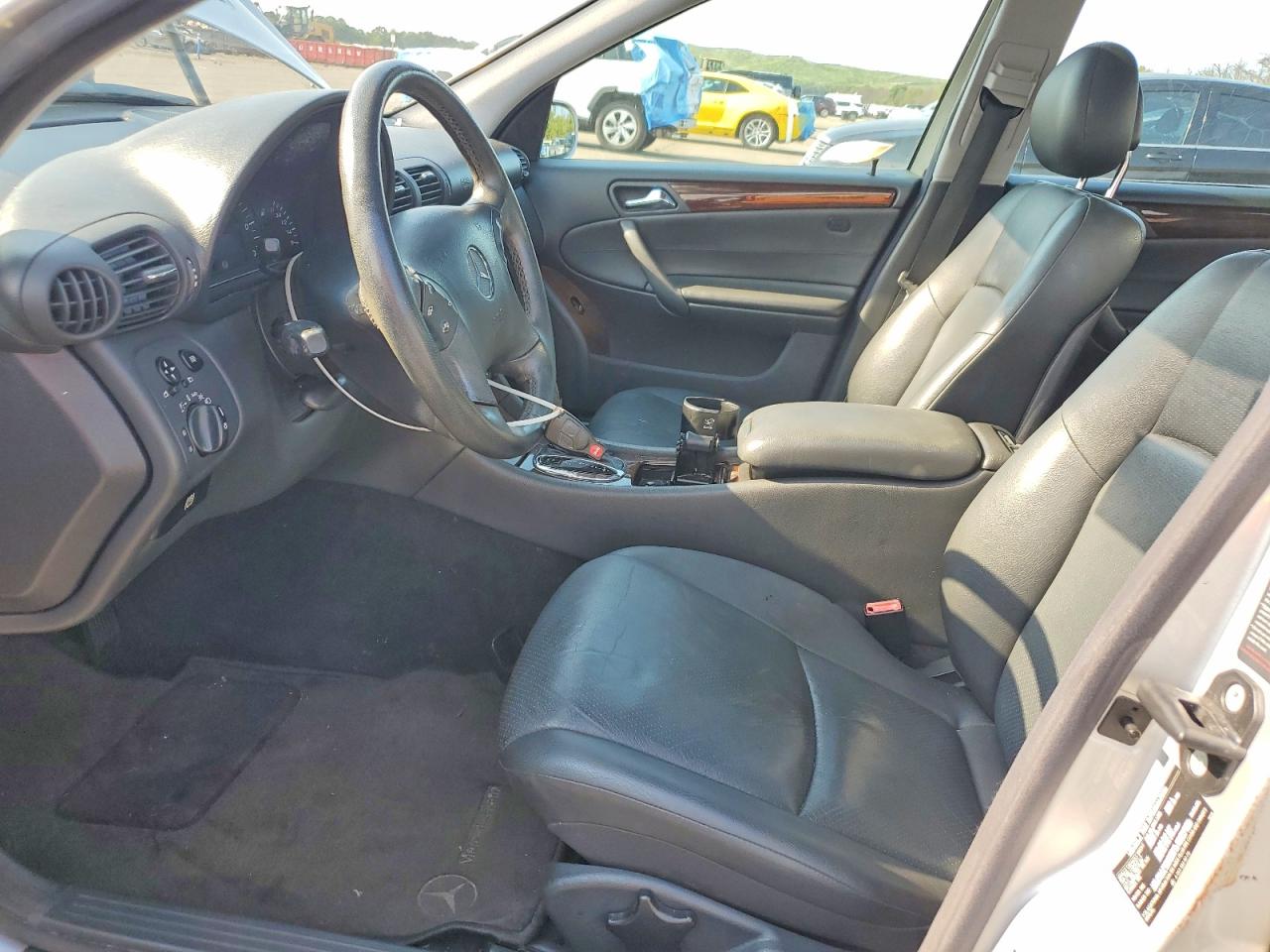 2003 Mercedes-benz C 240 4matic Silver vin: WDBRF81J23F368532