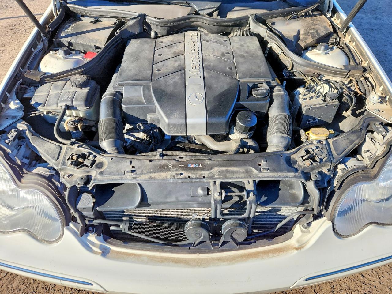 2004 Mercedes Benz C 240 4matic Белый vin: WDBRF81J24F473377