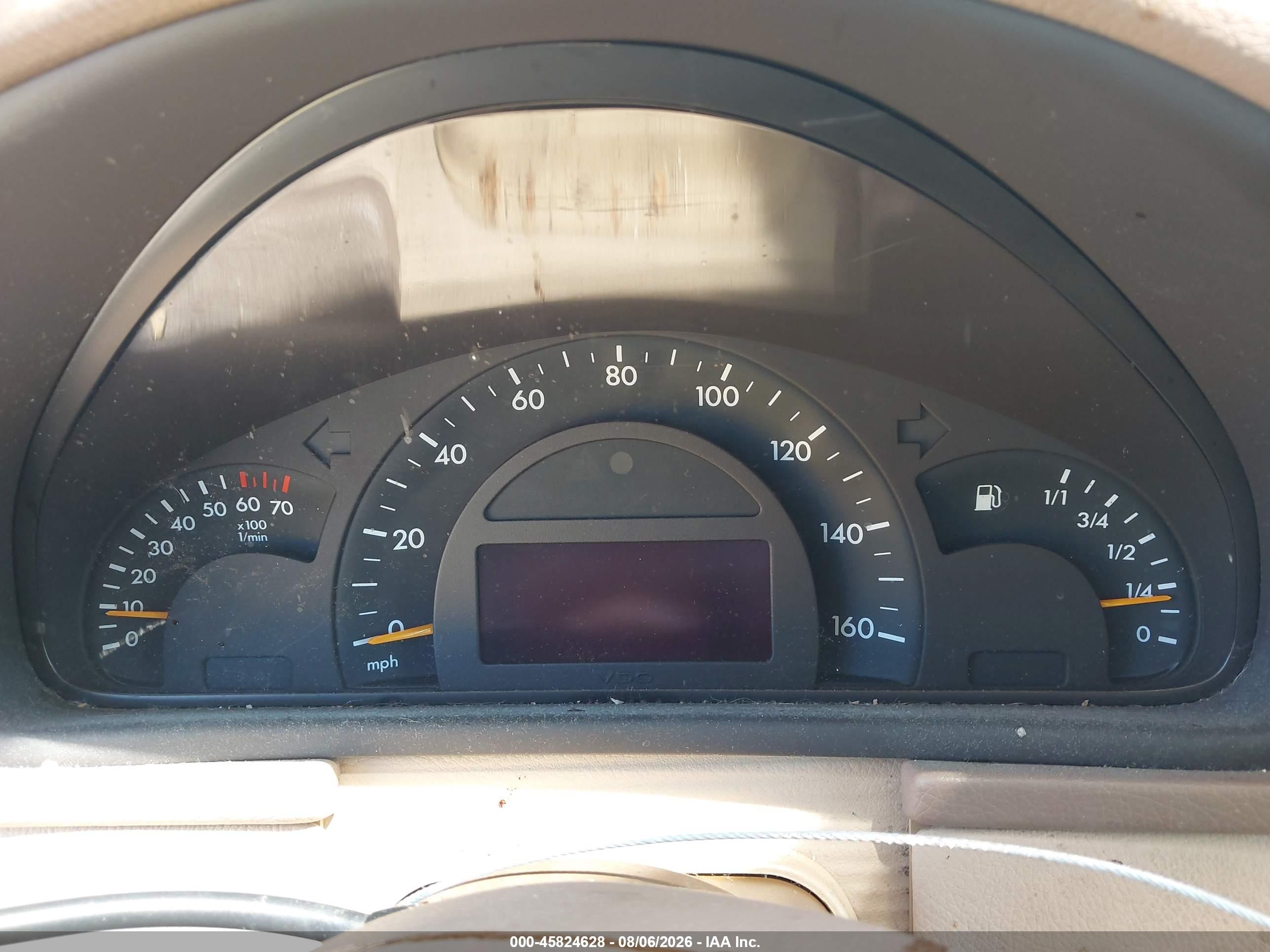 2003 Mercedes-benz C 240 Beige vin: WDBRF81J33F383542