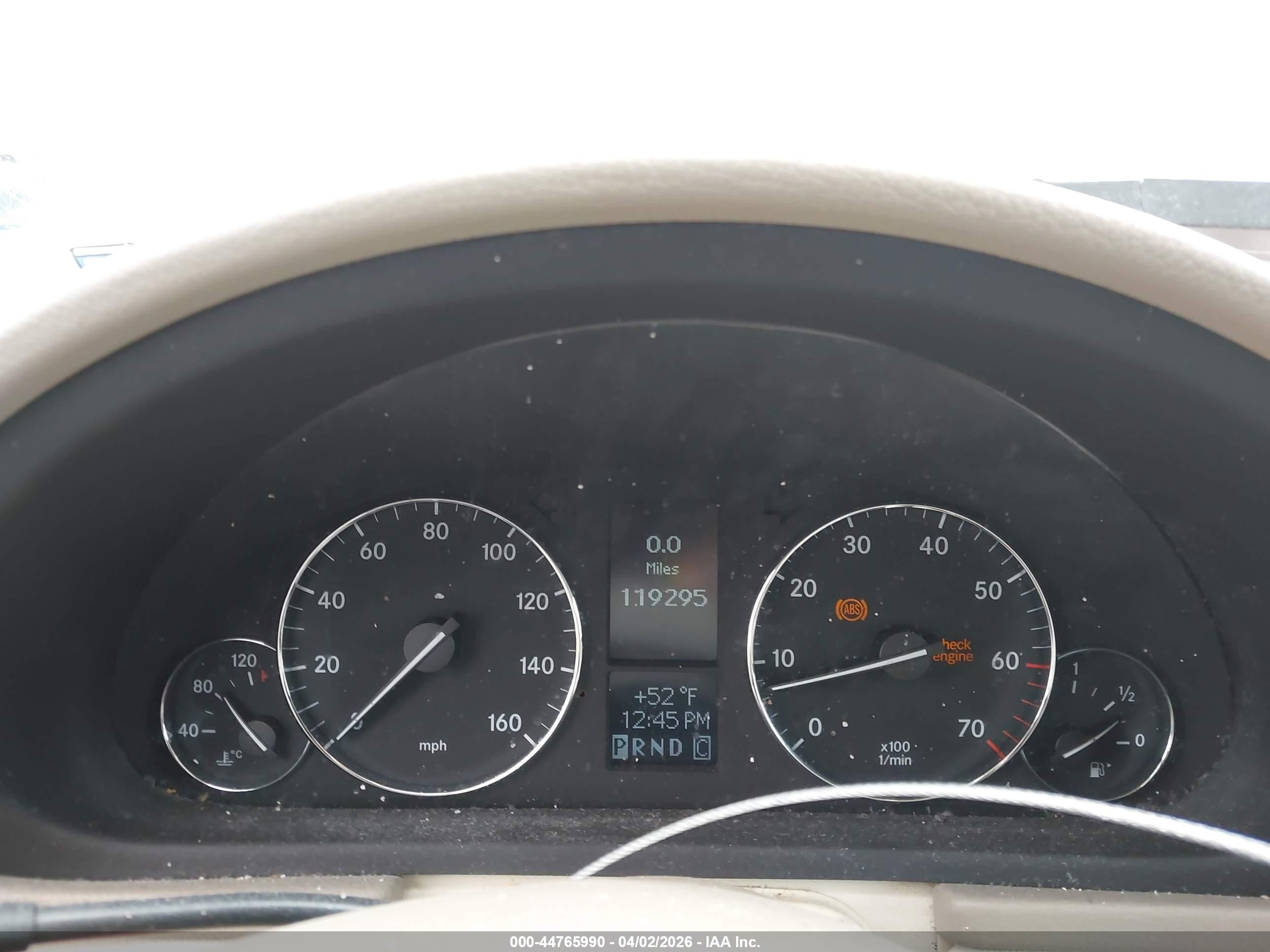 2005 Mercedes-benz C 240 Luxury 4matic Tan vin: WDBRF81J35F648950