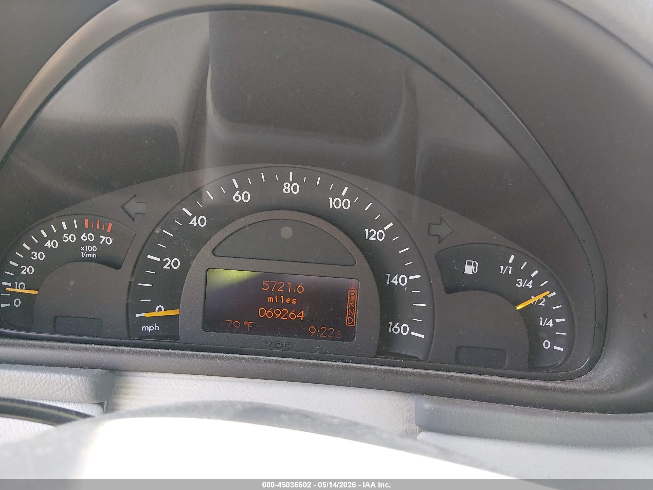 2003 Mercedes-benz C 240   Серебряный vin: WDBRF81J43F327139