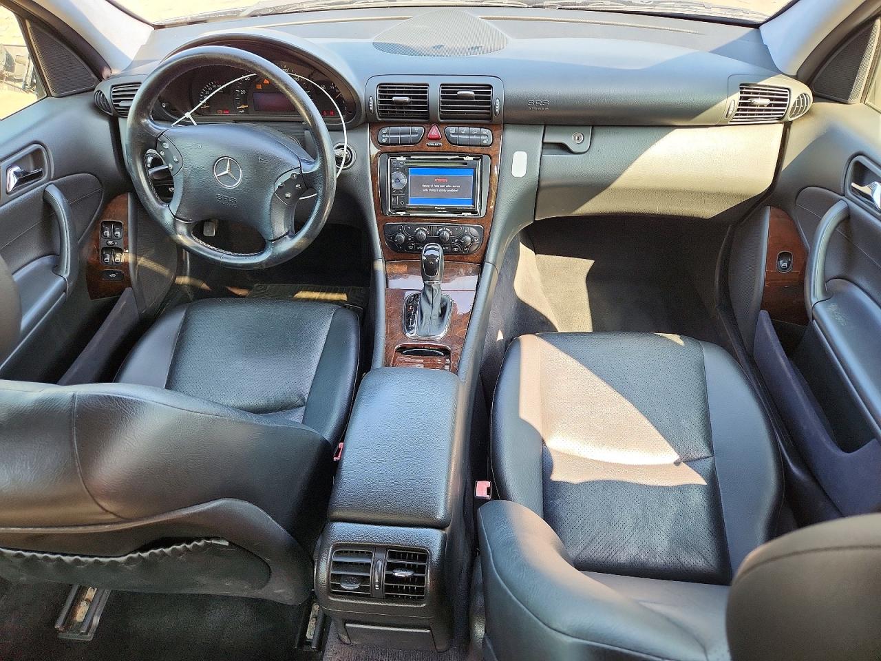 2003 Mercedes-benz C 240 4matic Black vin: WDBRF81J43F374283