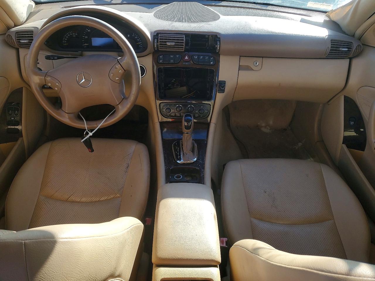 2004 Mercedes-benz C 240 4matic Black vin: WDBRF81J44F442700