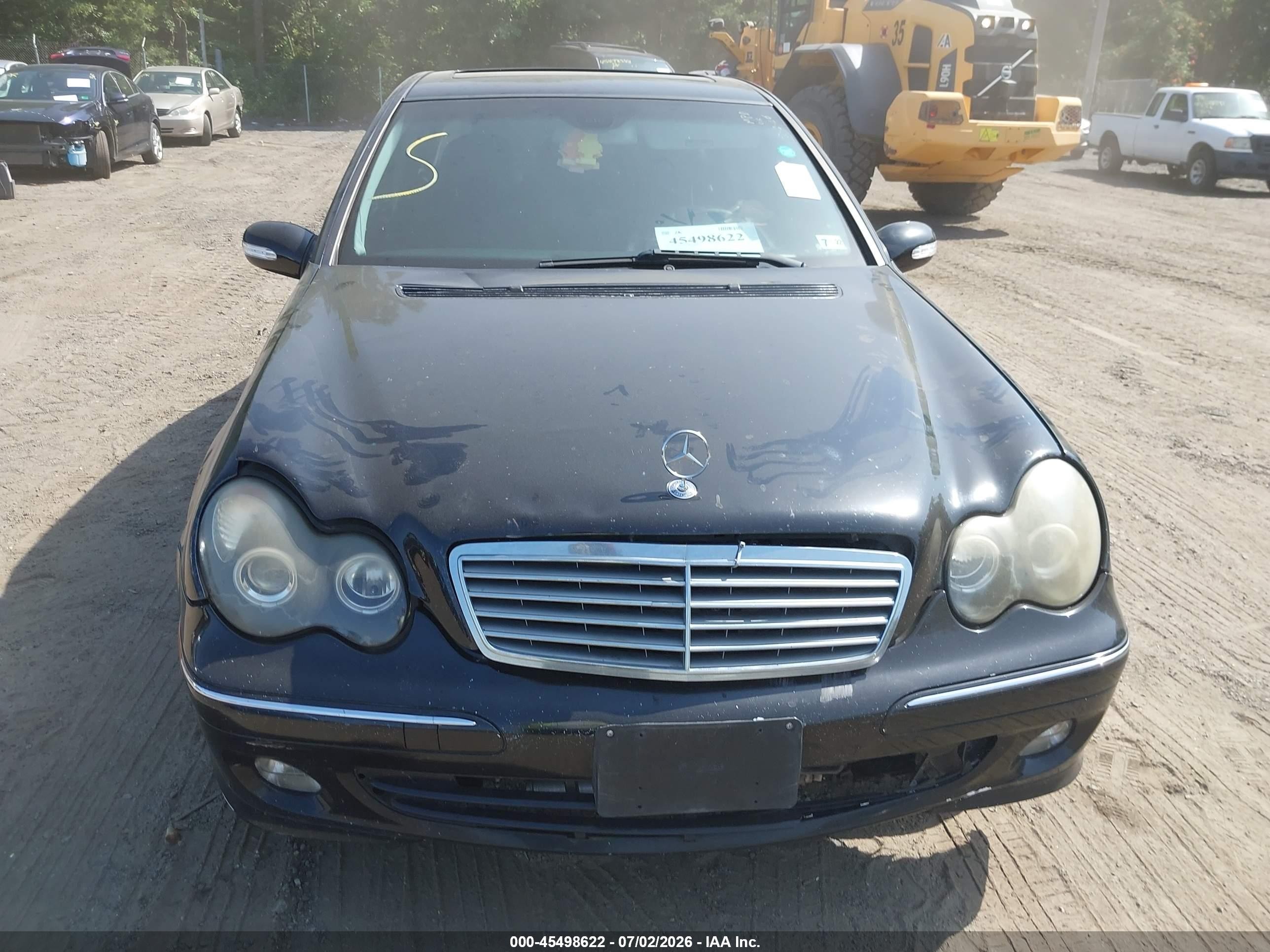 2005 Mercedes-benz C 240 Luxury 4matic Black vin: WDBRF81J45F593277