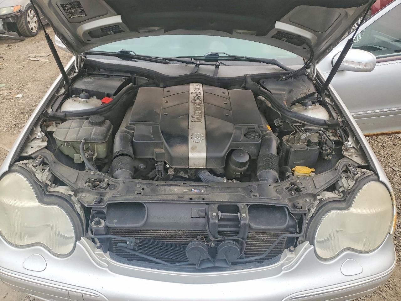 2003 Mercedes-benz C 240 4matic Silver vin: WDBRF81J53F357637