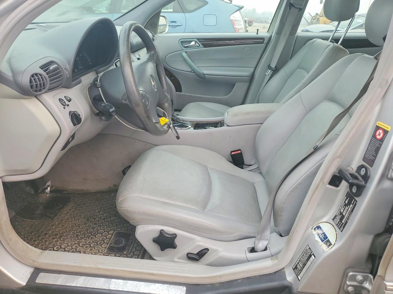 2003 Mercedes-benz C 240 4matic Silver vin: WDBRF81J53F357637