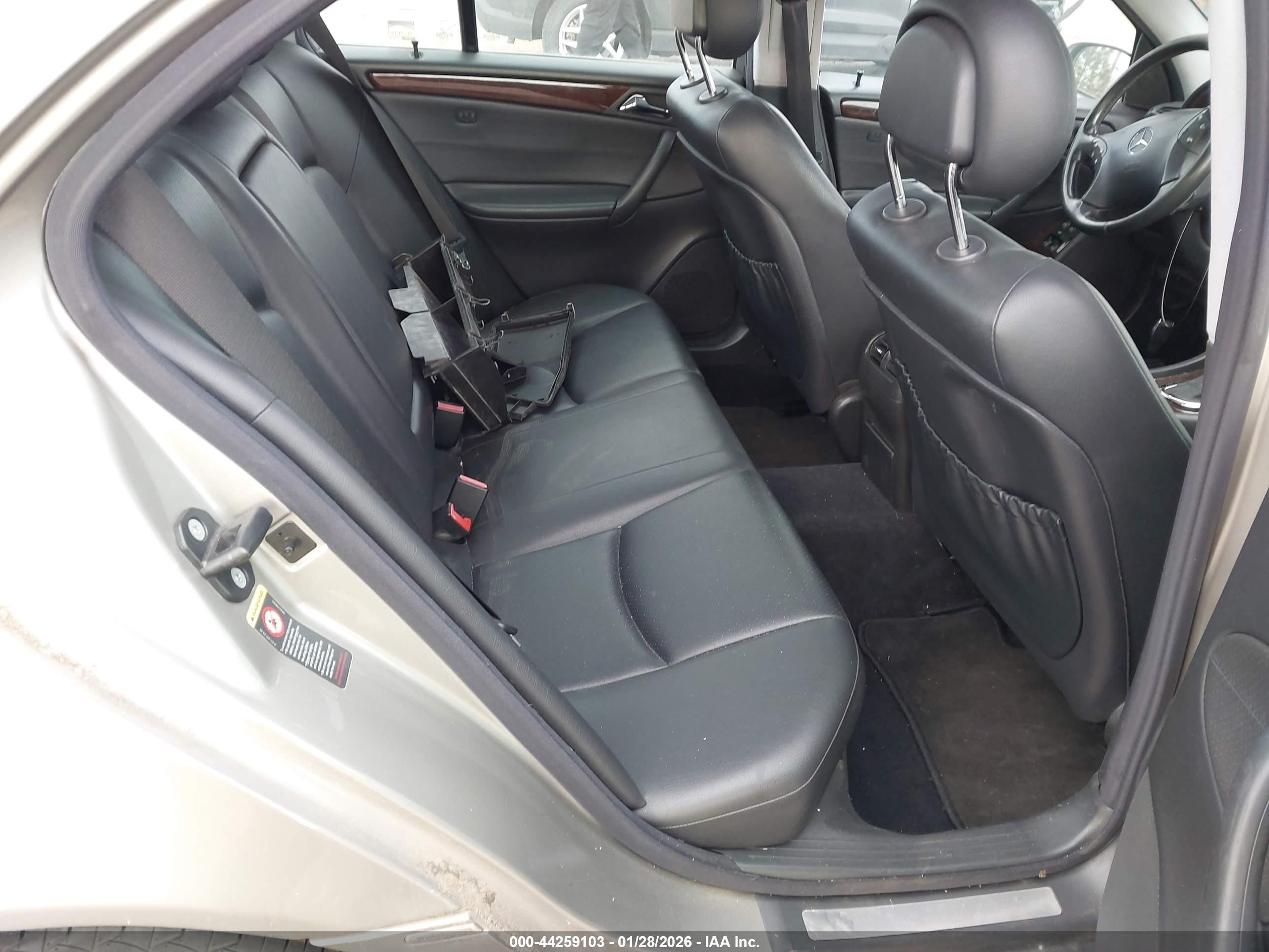 2003 Mercedes-benz C 240   Silver vin: WDBRF81J53F377709