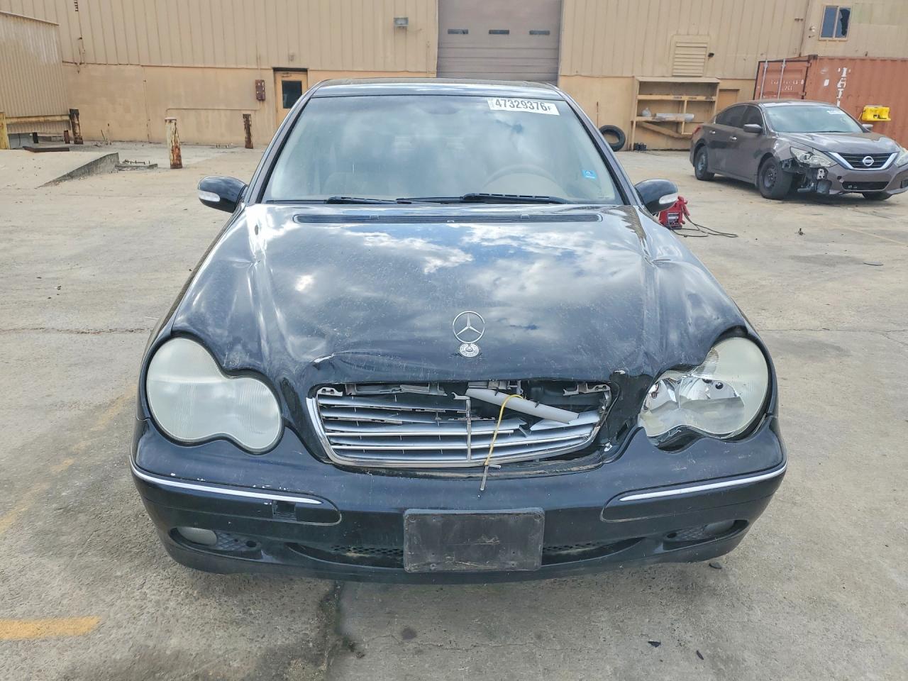 2004 Mercedes-benz C 240 4matic Black vin: WDBRF81J54F450224