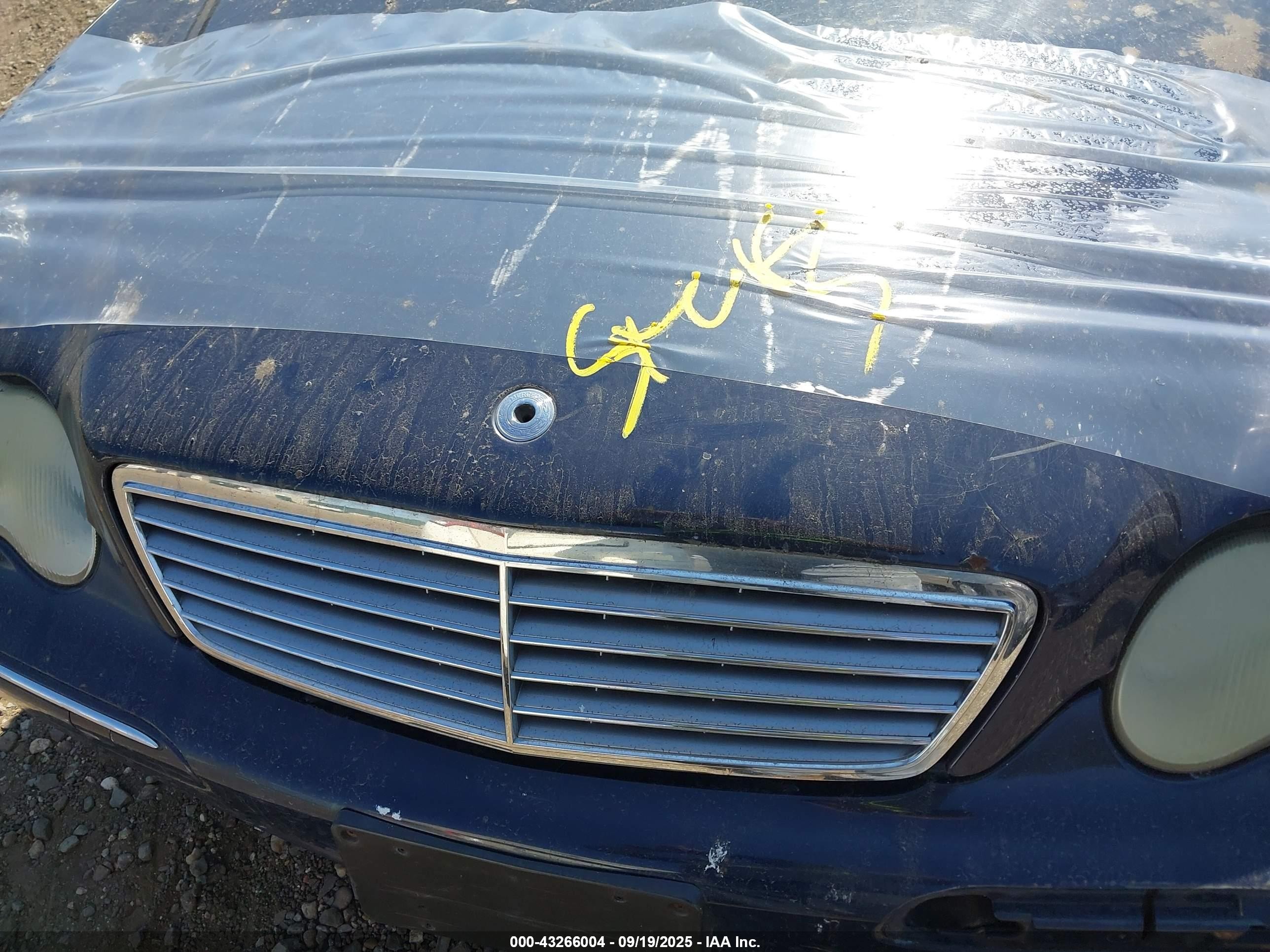 2004 Mercedes-benz C 240 4matic Синий vin: WDBRF81J54F494854