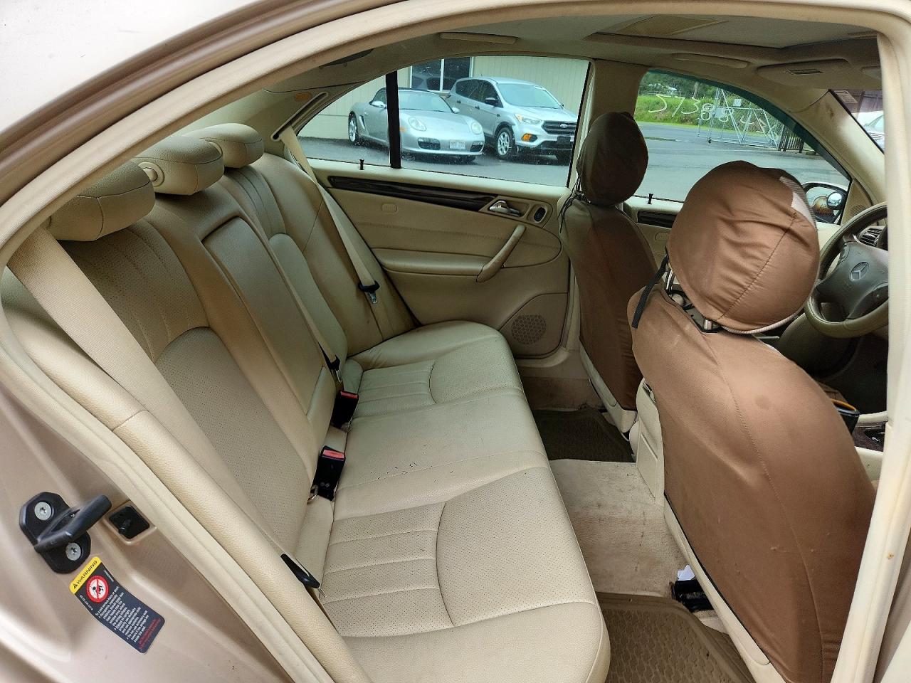2005 Mercedes-benz C 240 4matic Gold vin: WDBRF81J55F638131