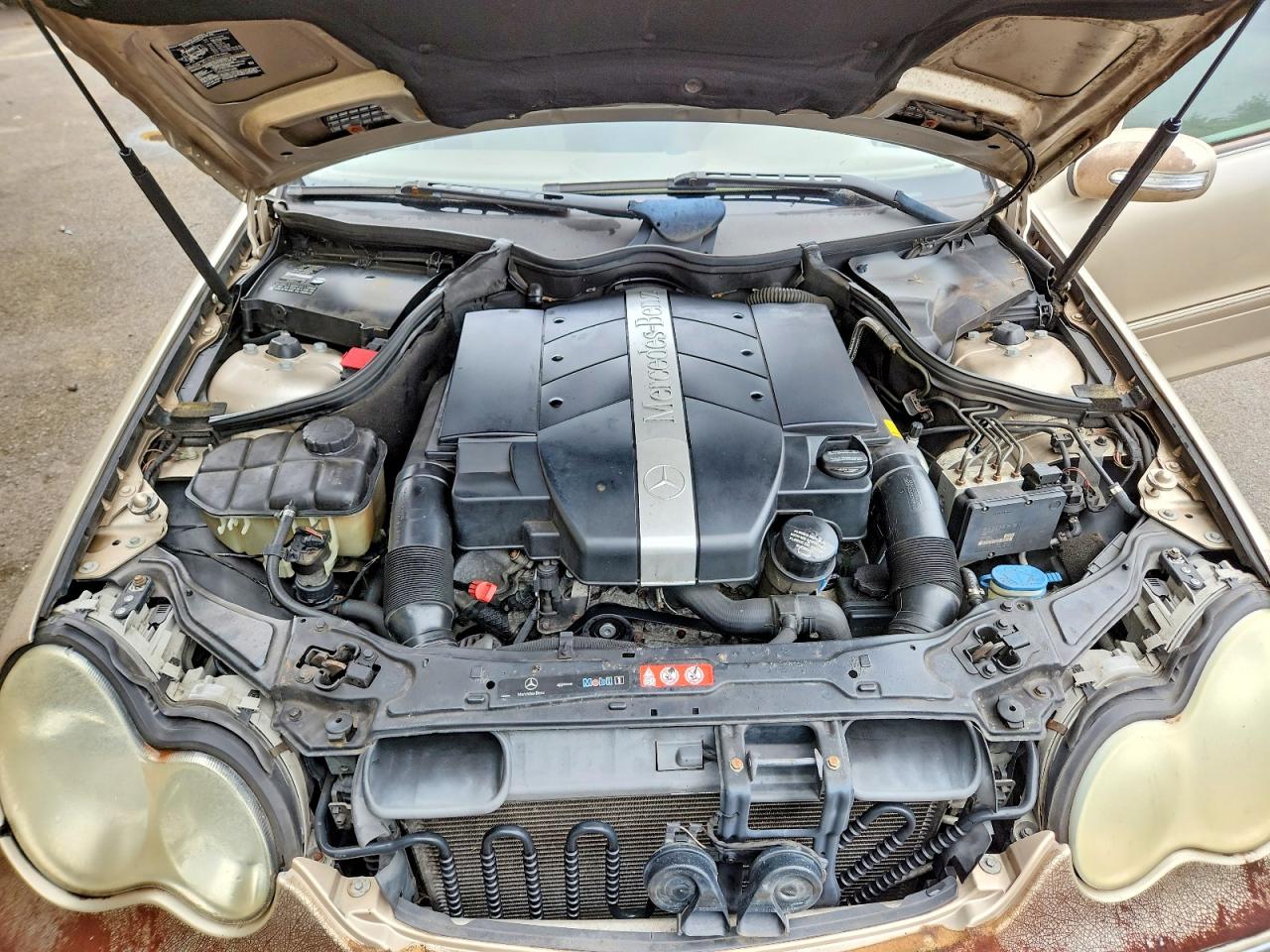 2005 Mercedes-benz C 240 4matic Gold vin: WDBRF81J55F638131