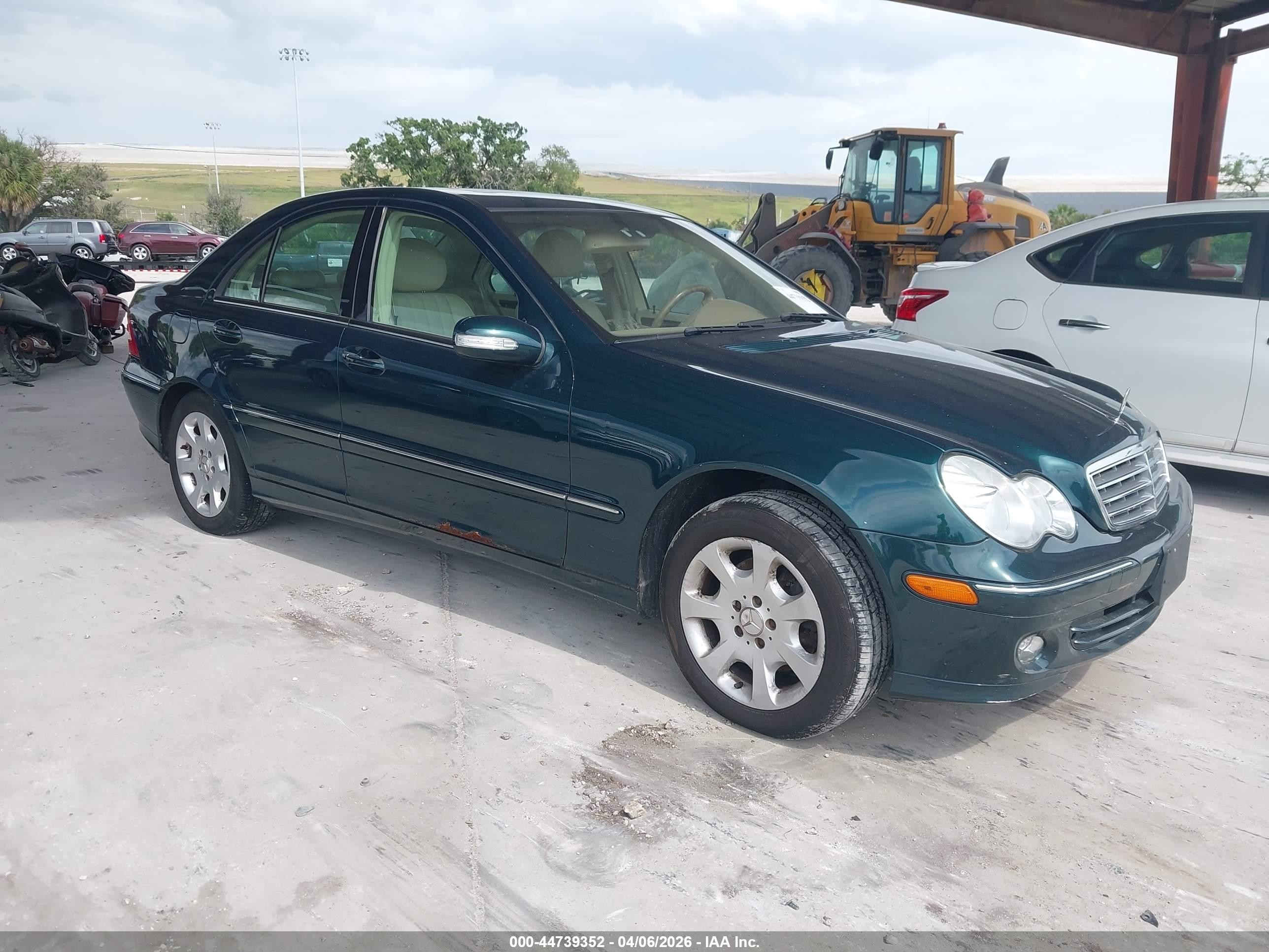 2005 Mercedes-benz C 240 Luxury 4matic Green vin: WDBRF81J55F644009