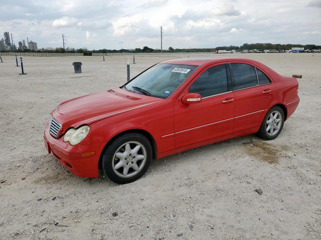 2003 Mercedes-benz C 240 4matic Красный vin: WDBRF81J63F429977