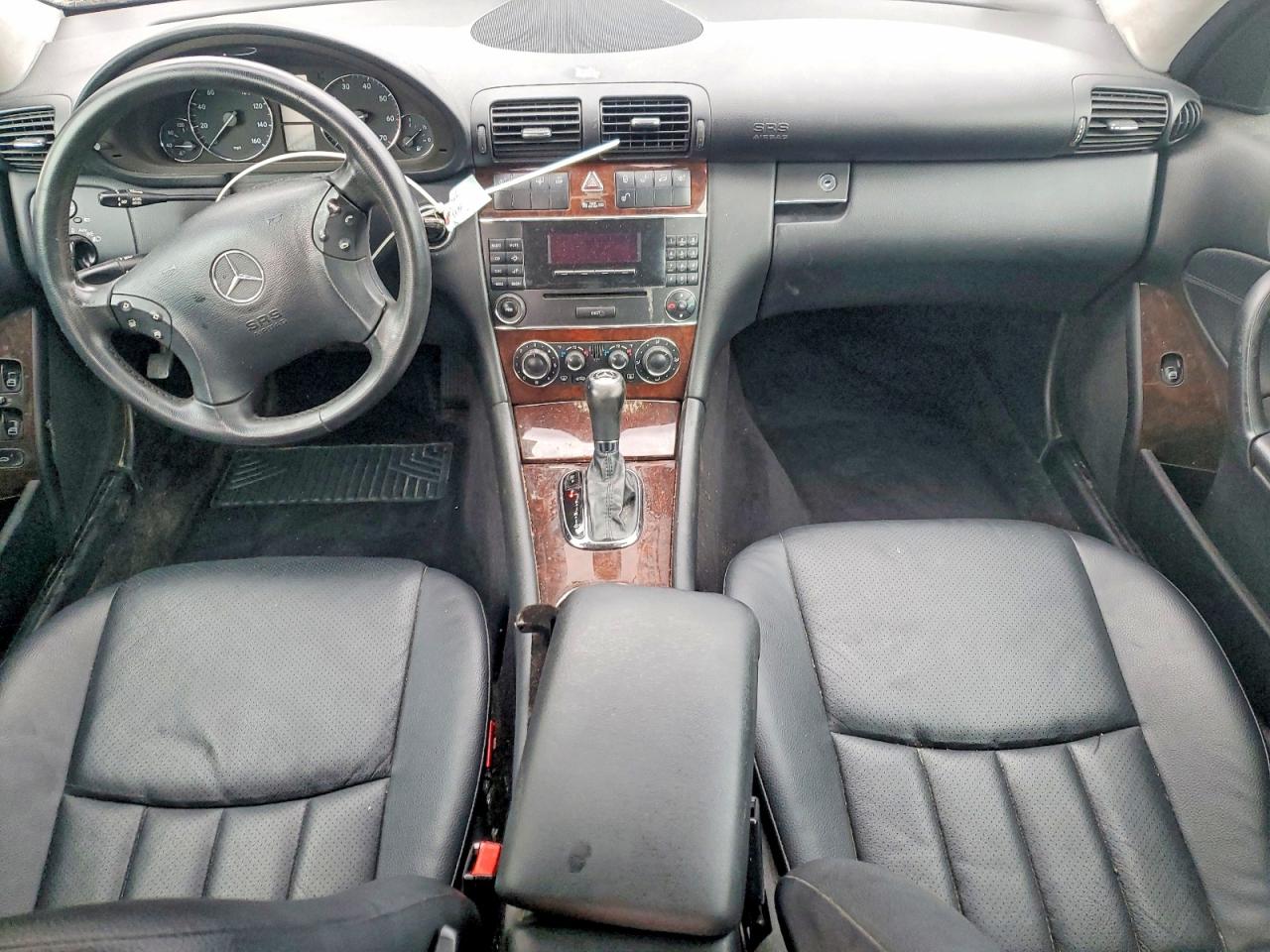 2005 Mercedes-benz C 240 4matic Black vin: WDBRF81J65F563150