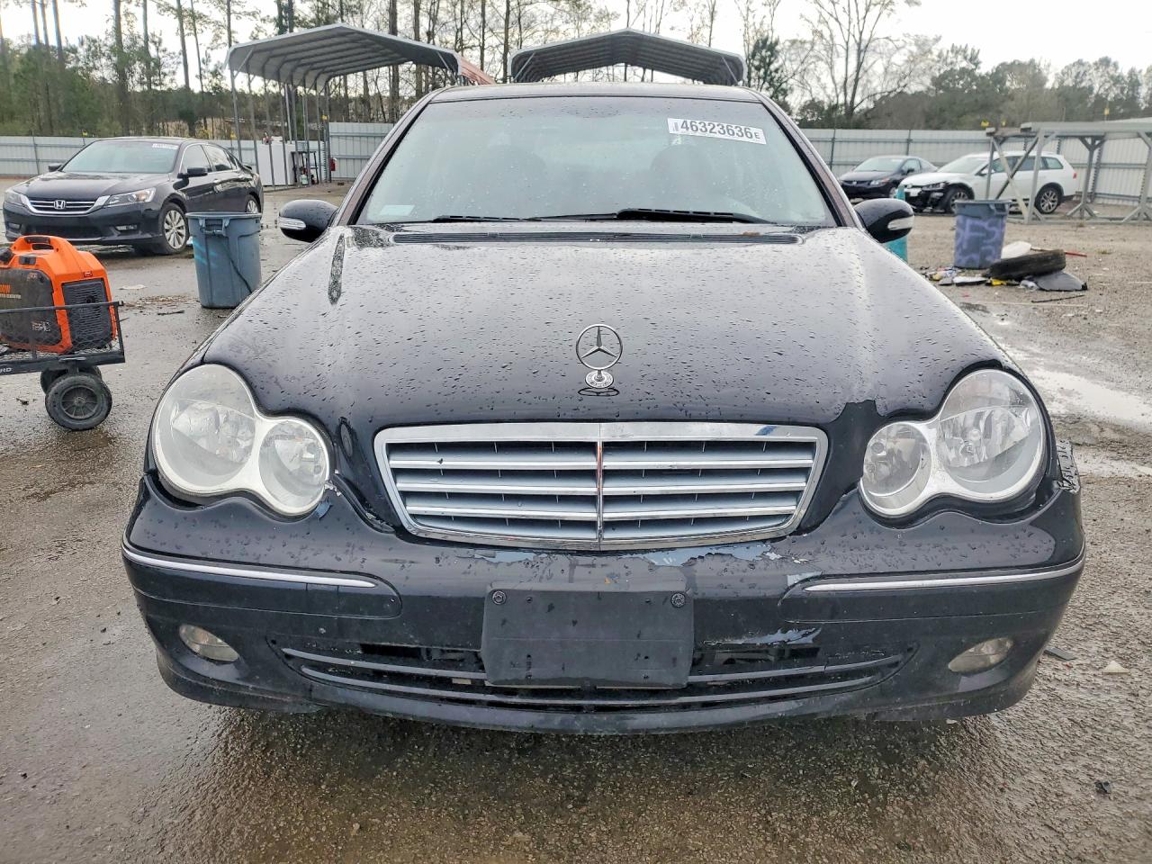 2005 Mercedes-benz C 240 4matic Black vin: WDBRF81J65F563150