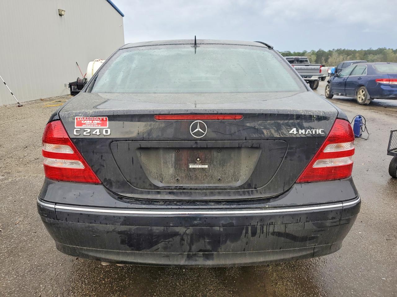 2005 Mercedes-benz C 240 4matic Black vin: WDBRF81J65F563150