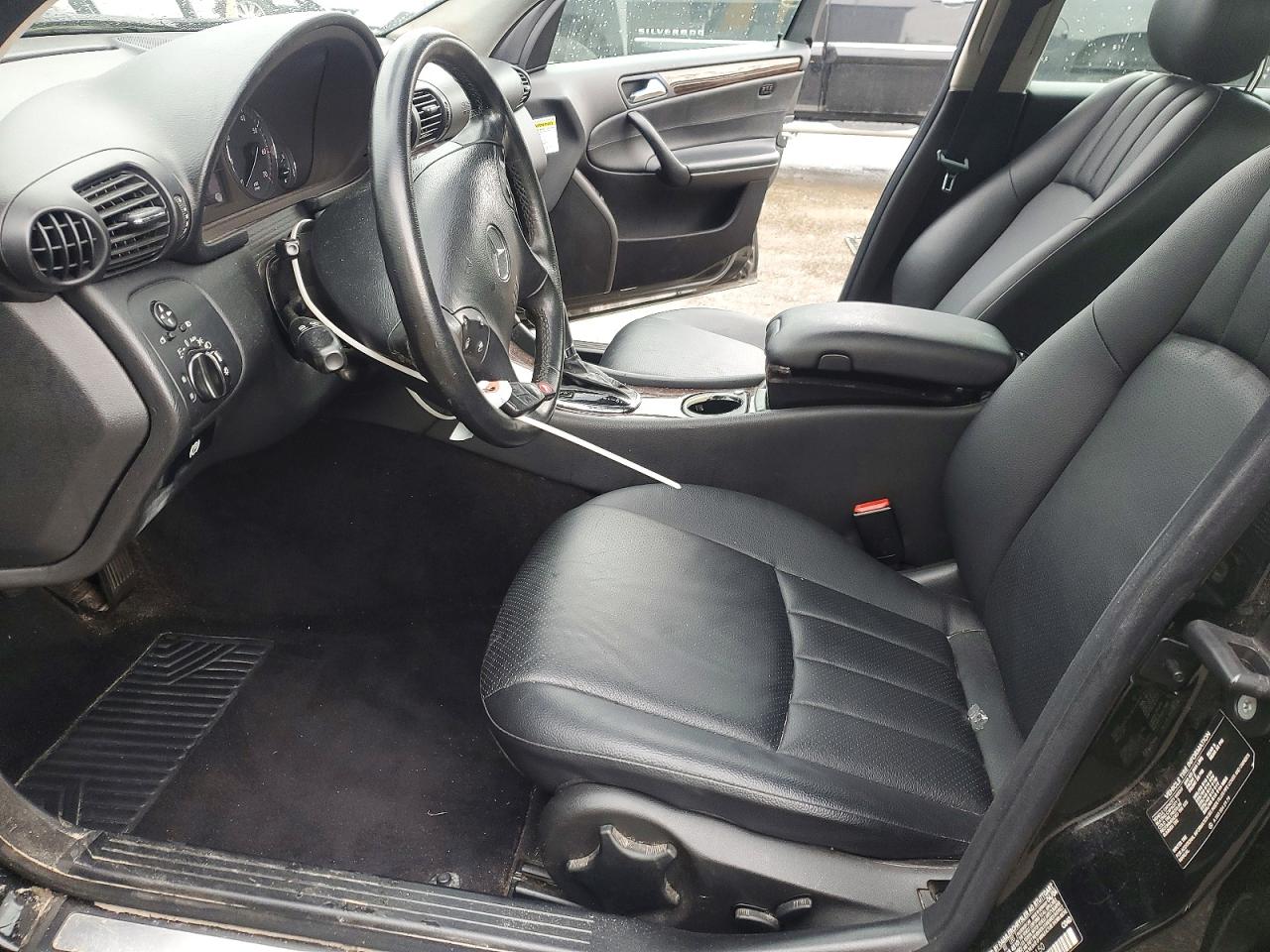 2005 Mercedes-benz C 240 4matic Black vin: WDBRF81J65F563150