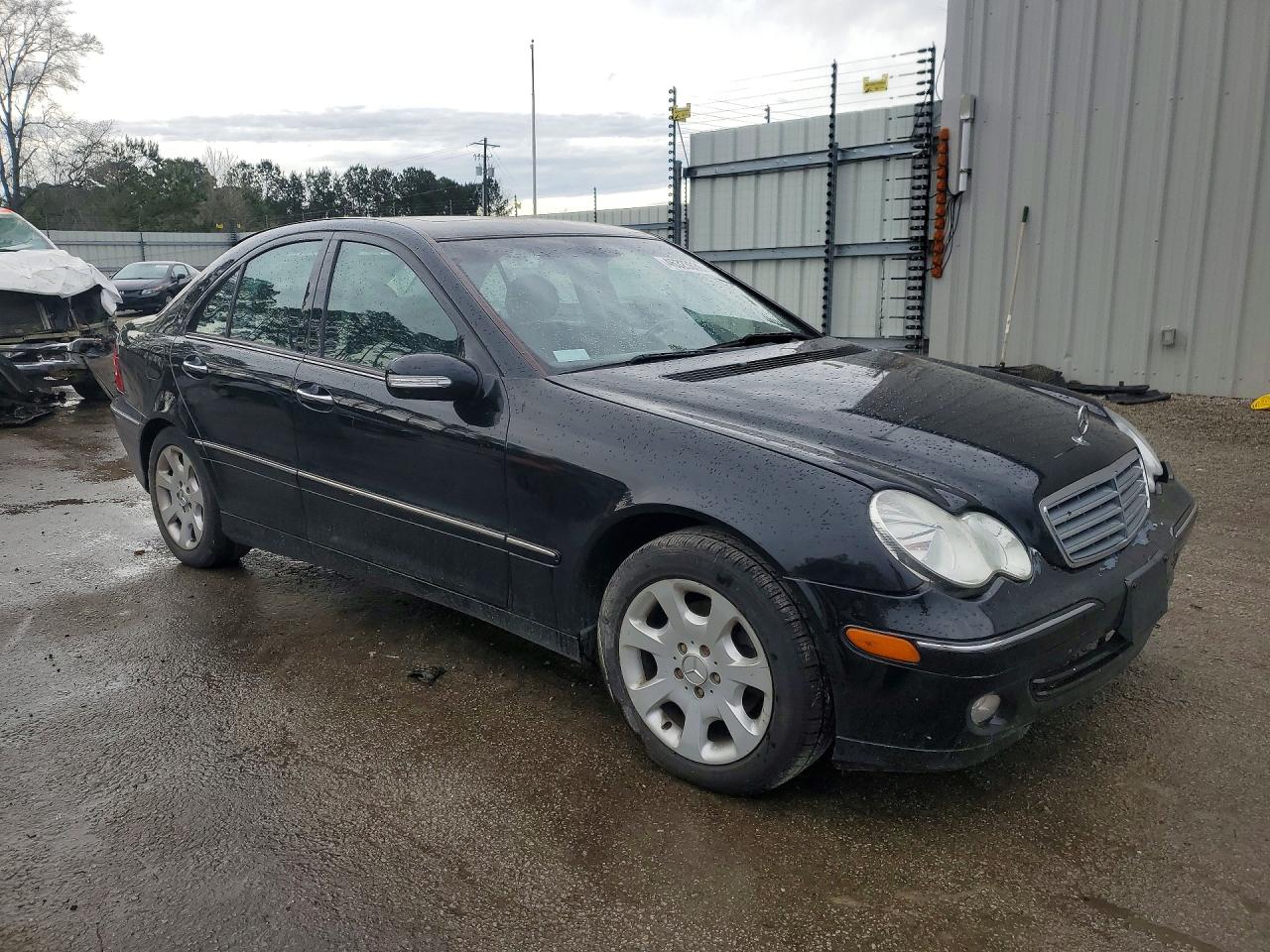 2005 Mercedes-benz C 240 4matic Black vin: WDBRF81J65F563150