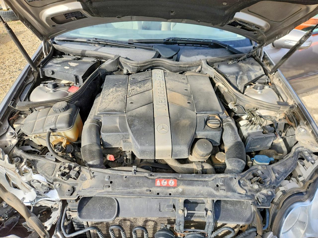 2005 Mercedes-benz C 240 4matic Silver vin: WDBRF81J65F686141