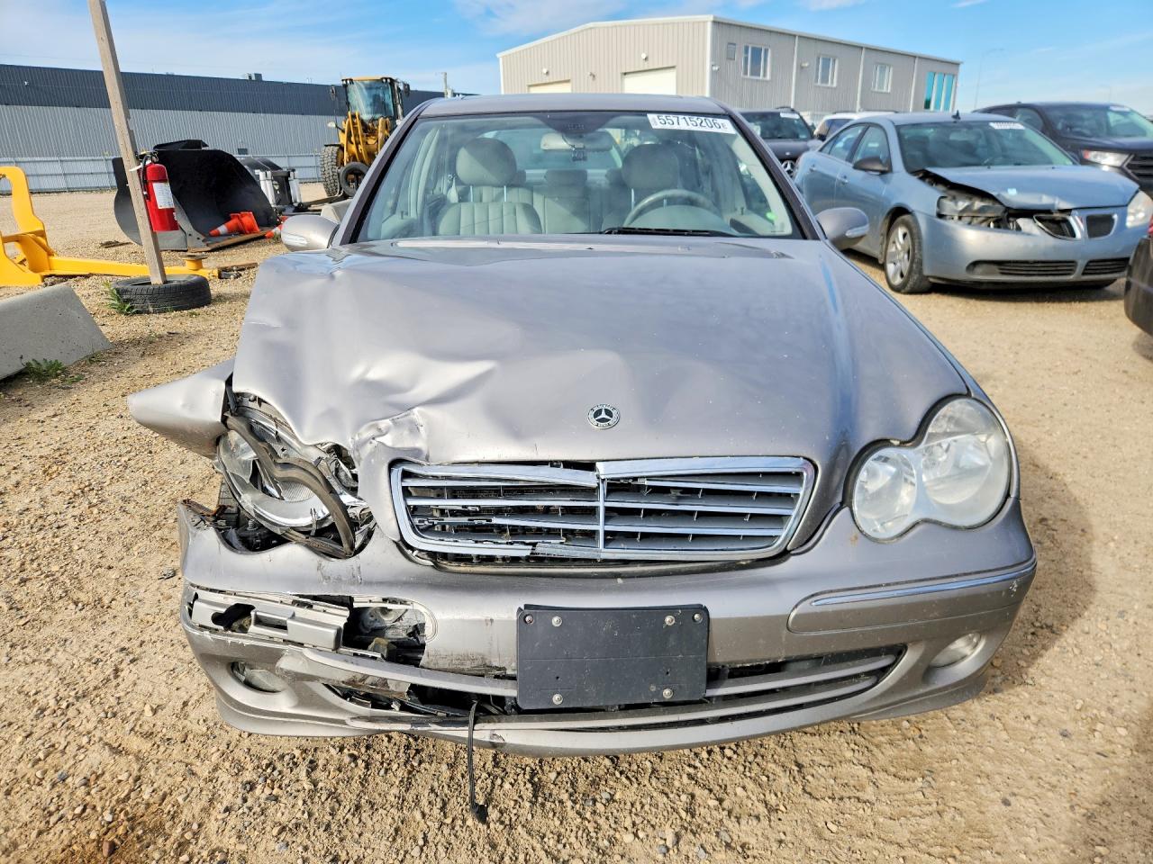 2005 Mercedes-benz C 240 4matic Silver vin: WDBRF81J65F686141