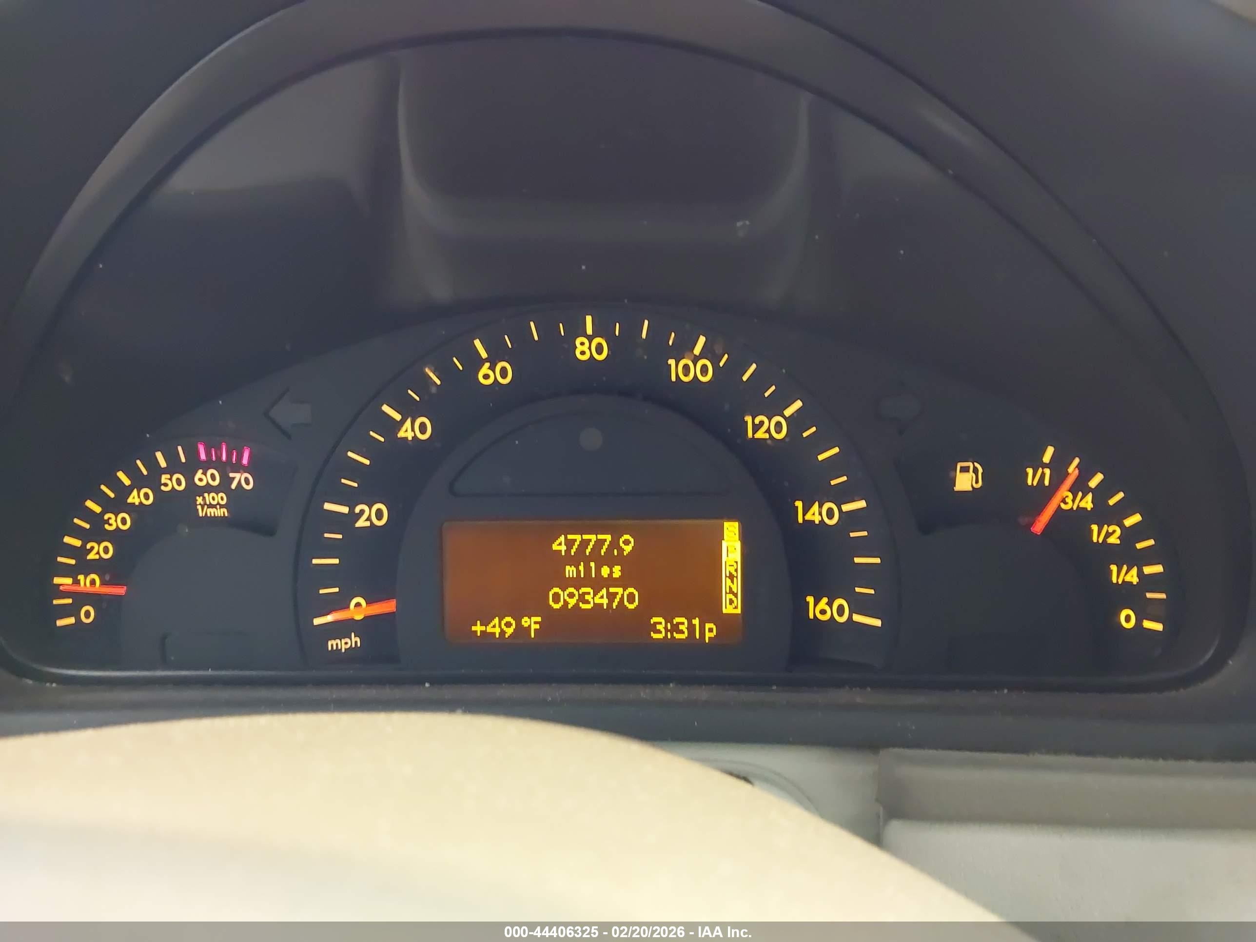 2003 Mercedes-benz C 240   Черный vin: WDBRF81J73F378330