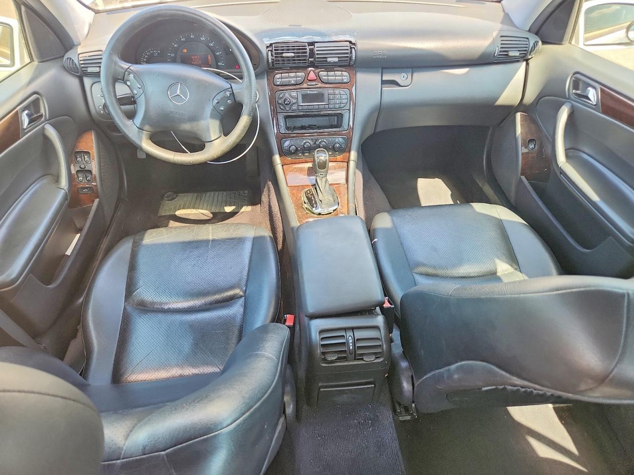 2004 Mercedes-benz C 240 4matic Silver vin: WDBRF81J74F499179
