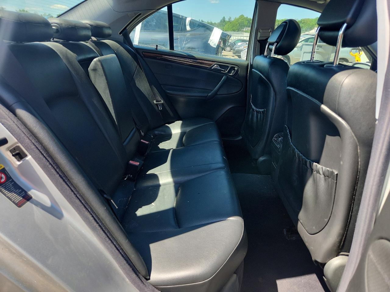 2004 Mercedes-benz C 240 4matic Silver vin: WDBRF81J74F499179