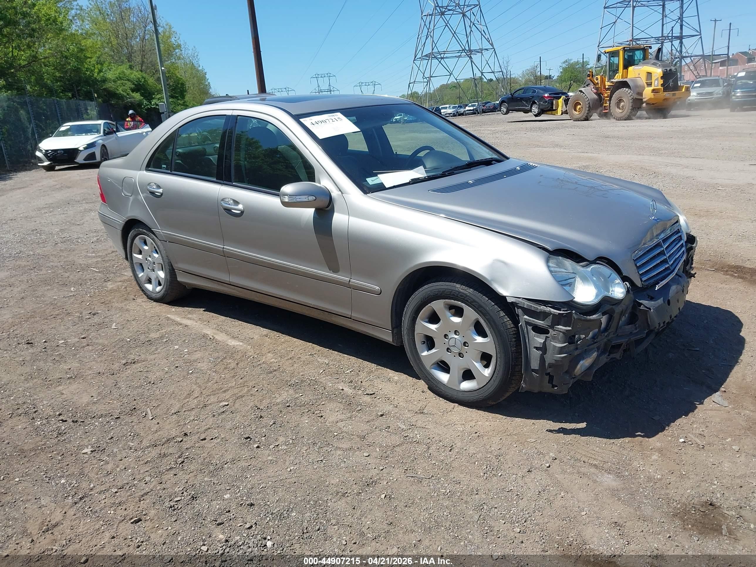2005 Mercedes-benz C 240 Luxury 4matic Серебряный vin: WDBRF81J75F589711