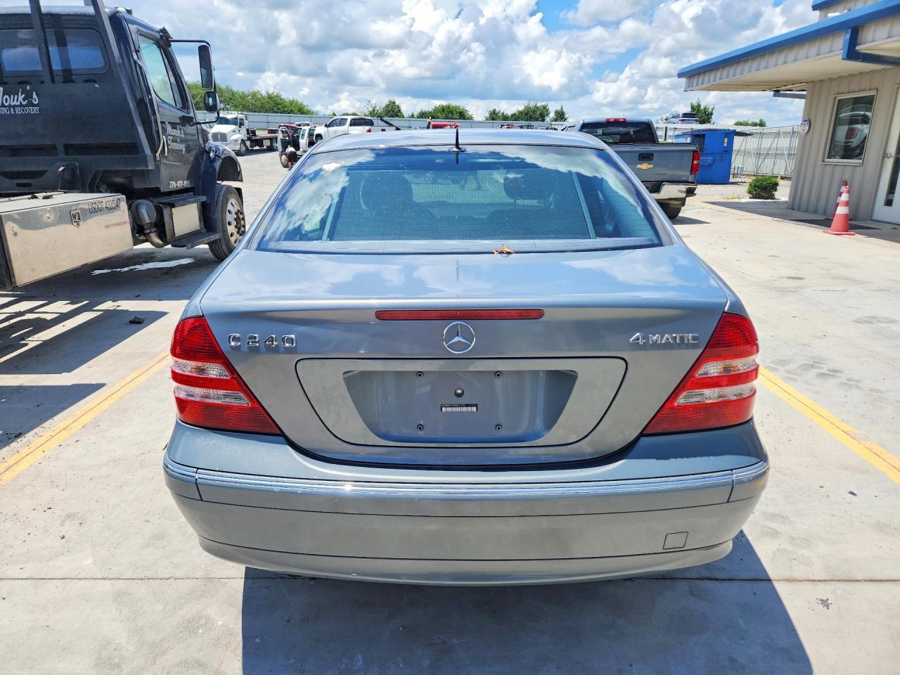2005 Mercedes-benz C 230 4matic Gray vin: WDBRF81J75F671373