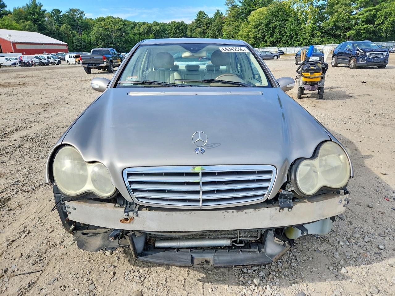 2005 Mercedes-benz C 240 4matic Beige vin: WDBRF81J75F671857