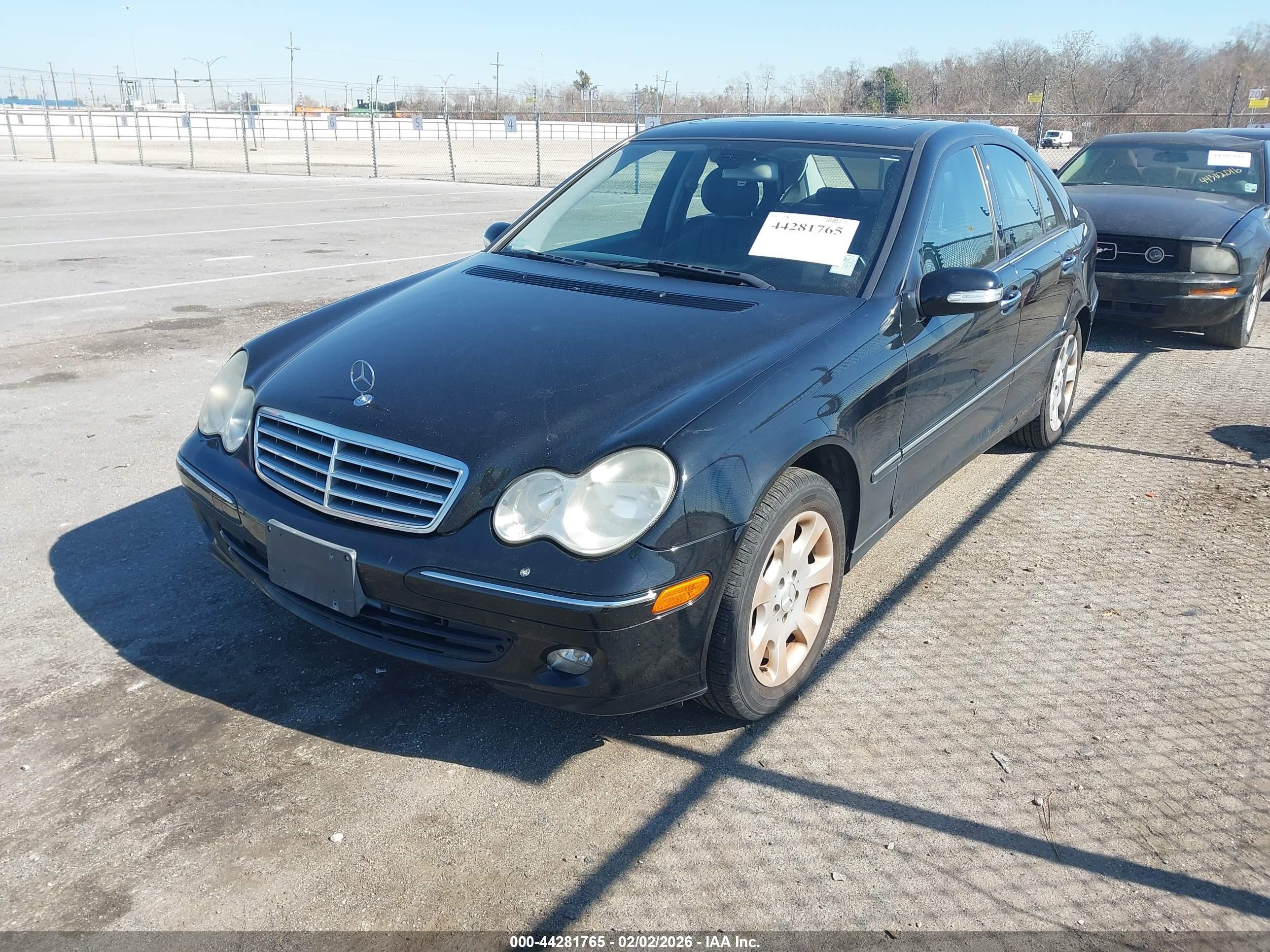 2005 Mercedes-benz C 240 Luxury 4matic Black vin: WDBRF81J75F716490