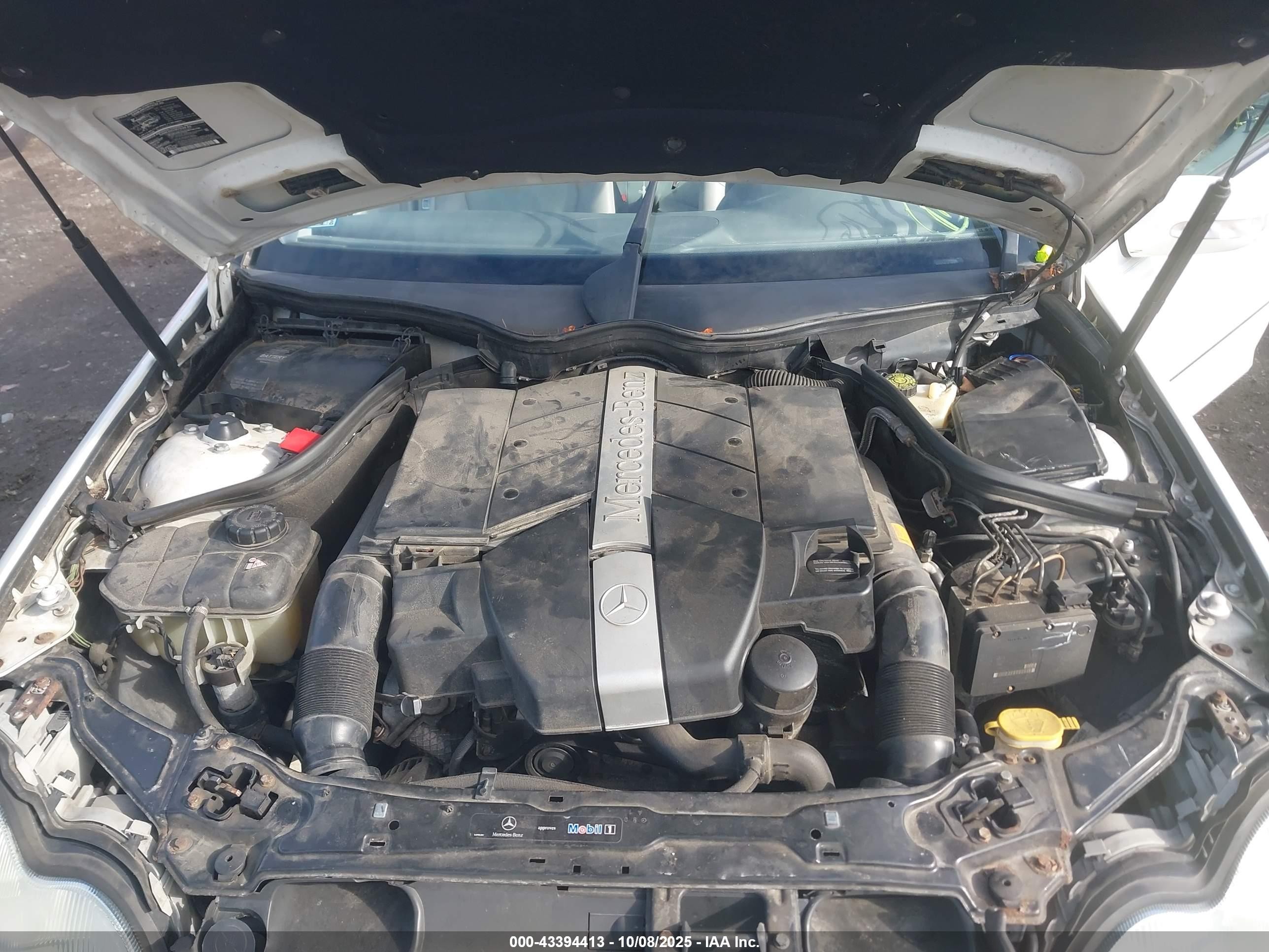 2003 Mercedes-benz C 240   Silver vin: WDBRF81J93F410923