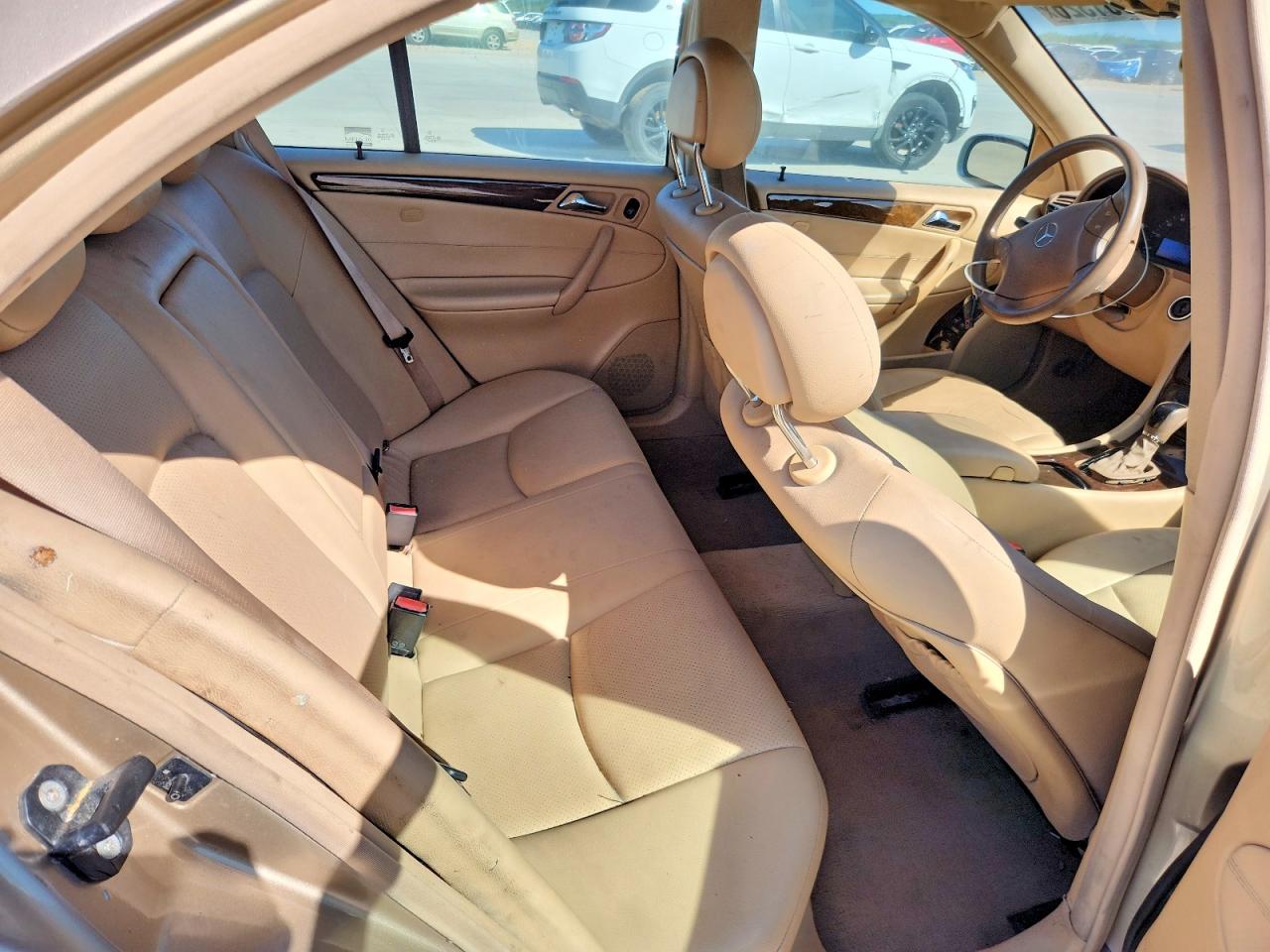 2004 Mercedes-benz C 240 4matic Желто-коричневый vin: WDBRF81J94F487289