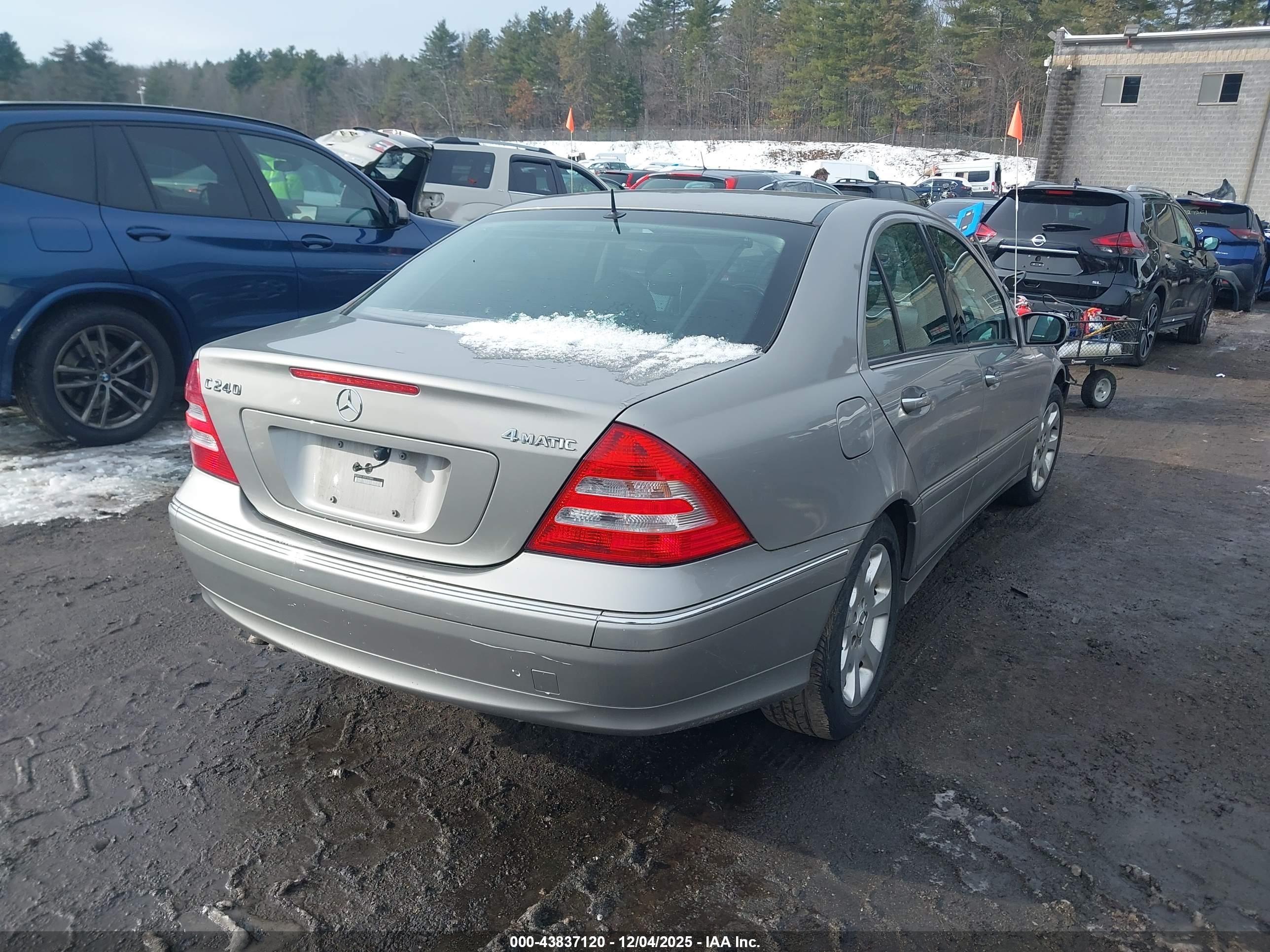 2005 Mercedes-benz C 240 Luxury 4matic Beige vin: WDBRF81J95F565880