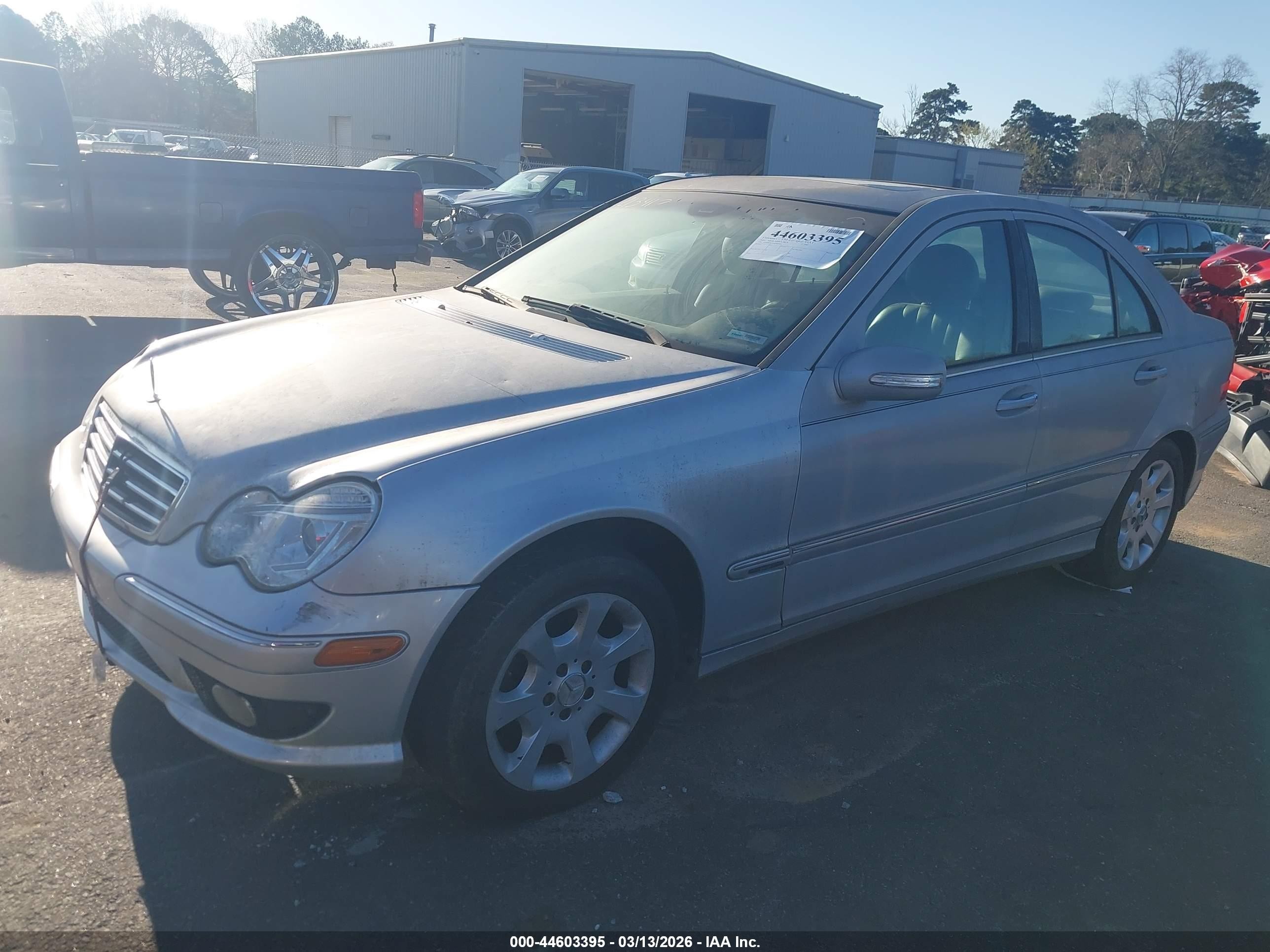 2005 Mercedes-benz C 240 Luxury 4matic Silver vin: WDBRF81J95F589404