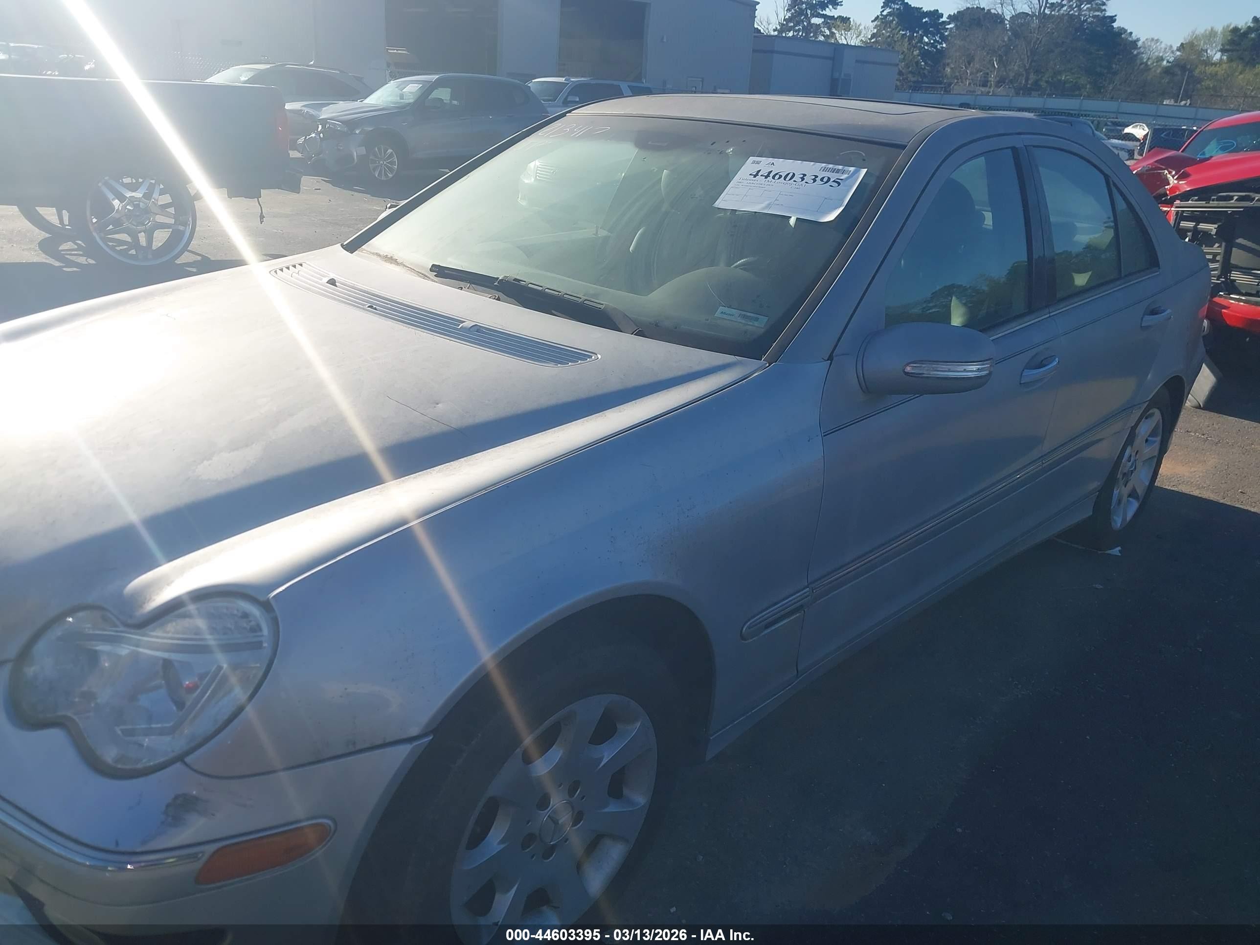 2005 Mercedes-benz C 240 Luxury 4matic Silver vin: WDBRF81J95F589404