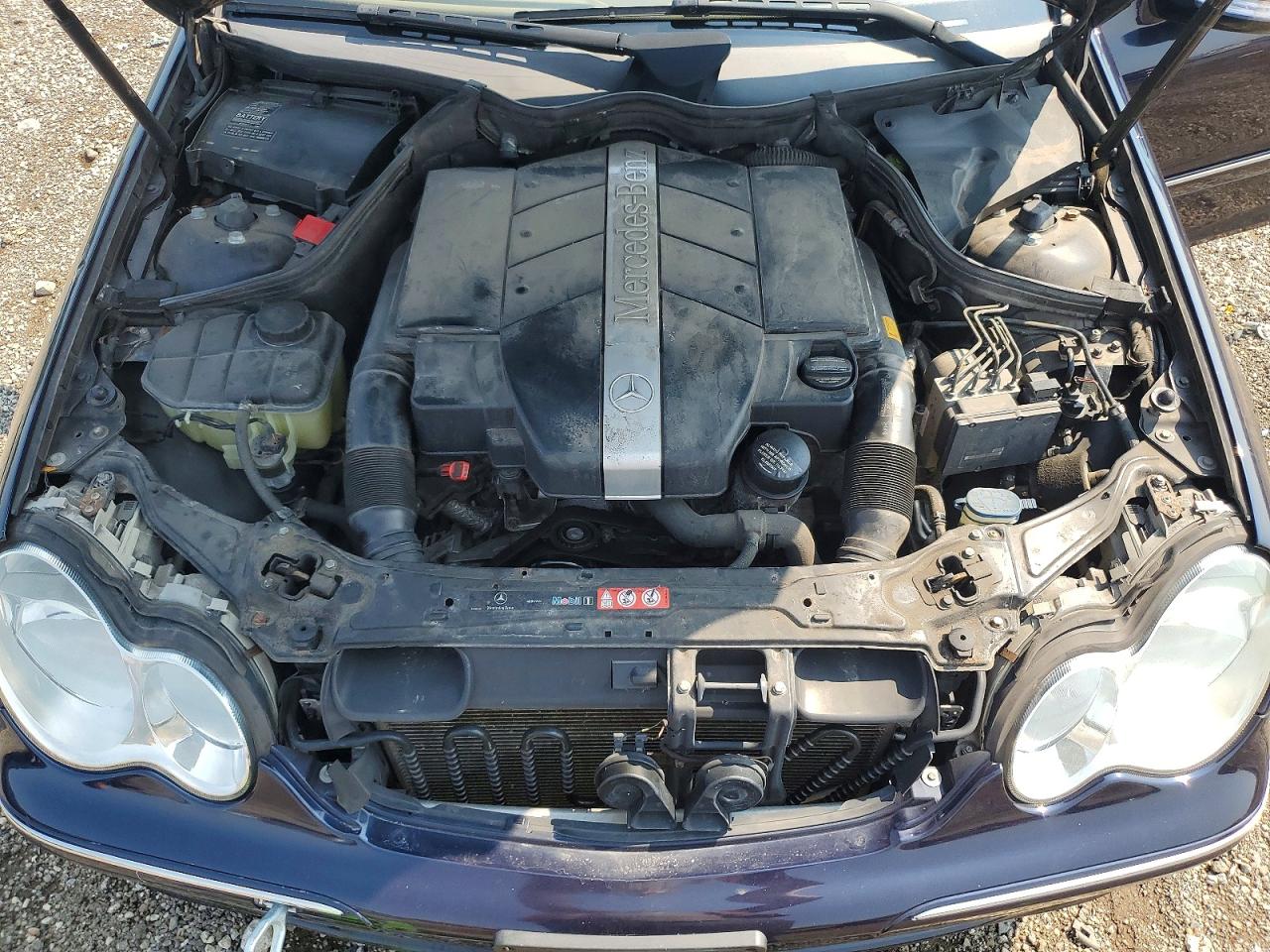 2005 Mercedes-benz C 240 4matic Blue vin: WDBRF81J95F613894