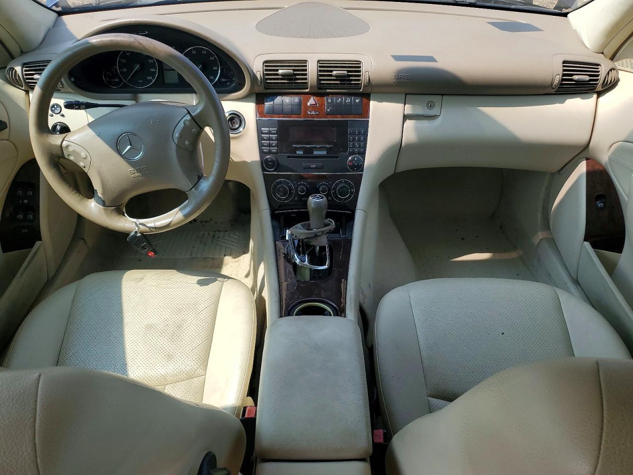 2005 Mercedes-benz C 240 4matic Blue vin: WDBRF81J95F613894