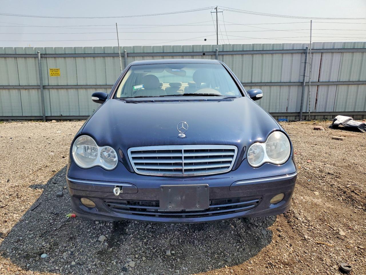 2005 Mercedes-benz C 240 4matic Blue vin: WDBRF81J95F613894