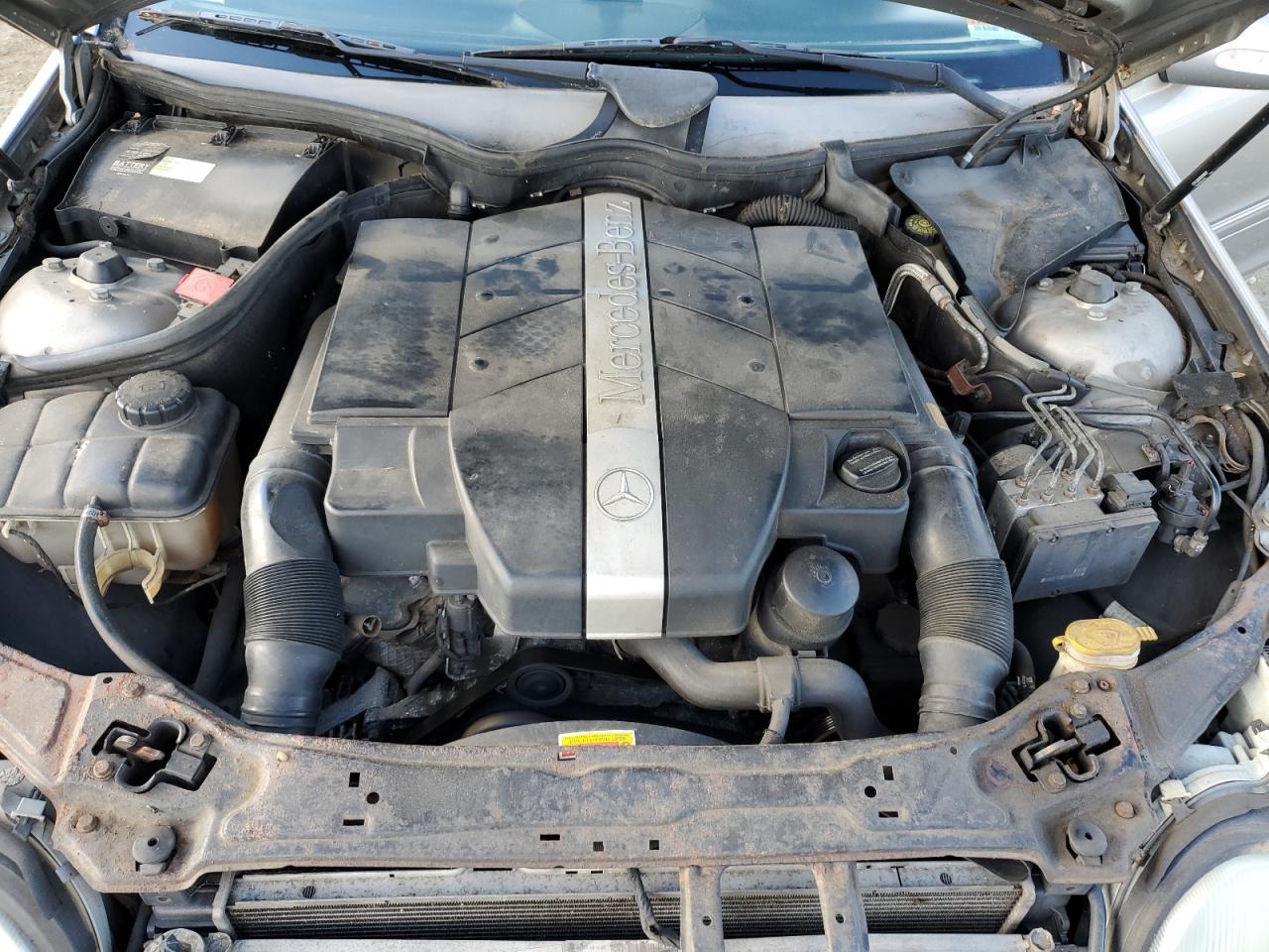 2003 Mercedes-benz C 240 4matic Silver vin: WDBRF81JX3F357746
