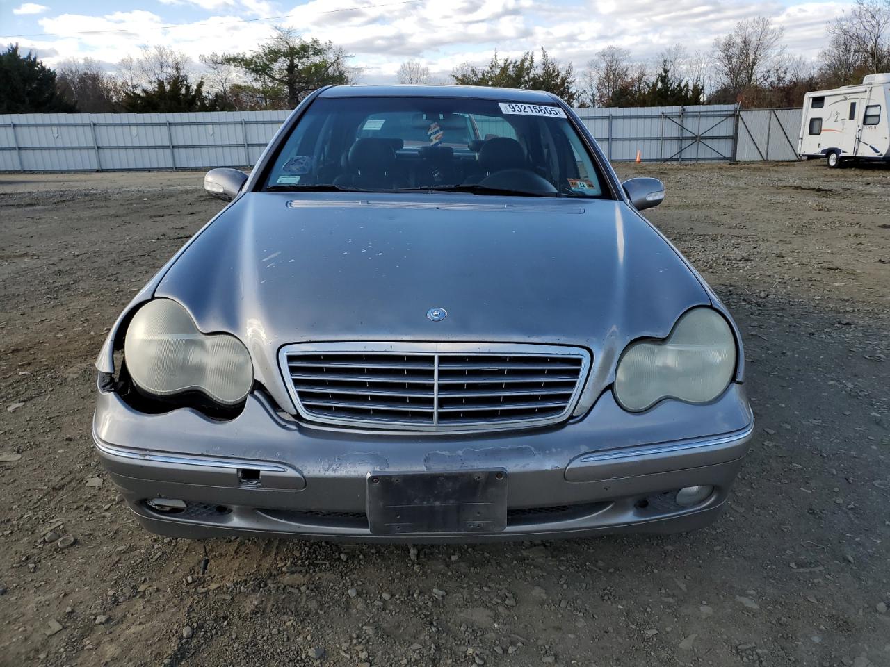 2003 Mercedes-benz C 240 4matic Silver vin: WDBRF81JX3F357746