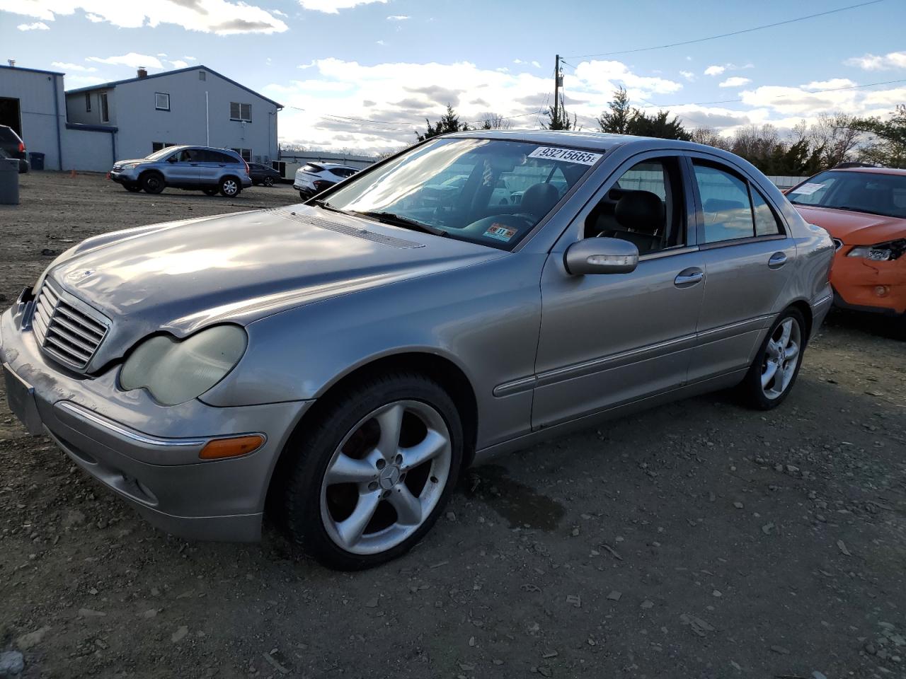 2003 Mercedes-benz C 240 4matic Silver vin: WDBRF81JX3F357746