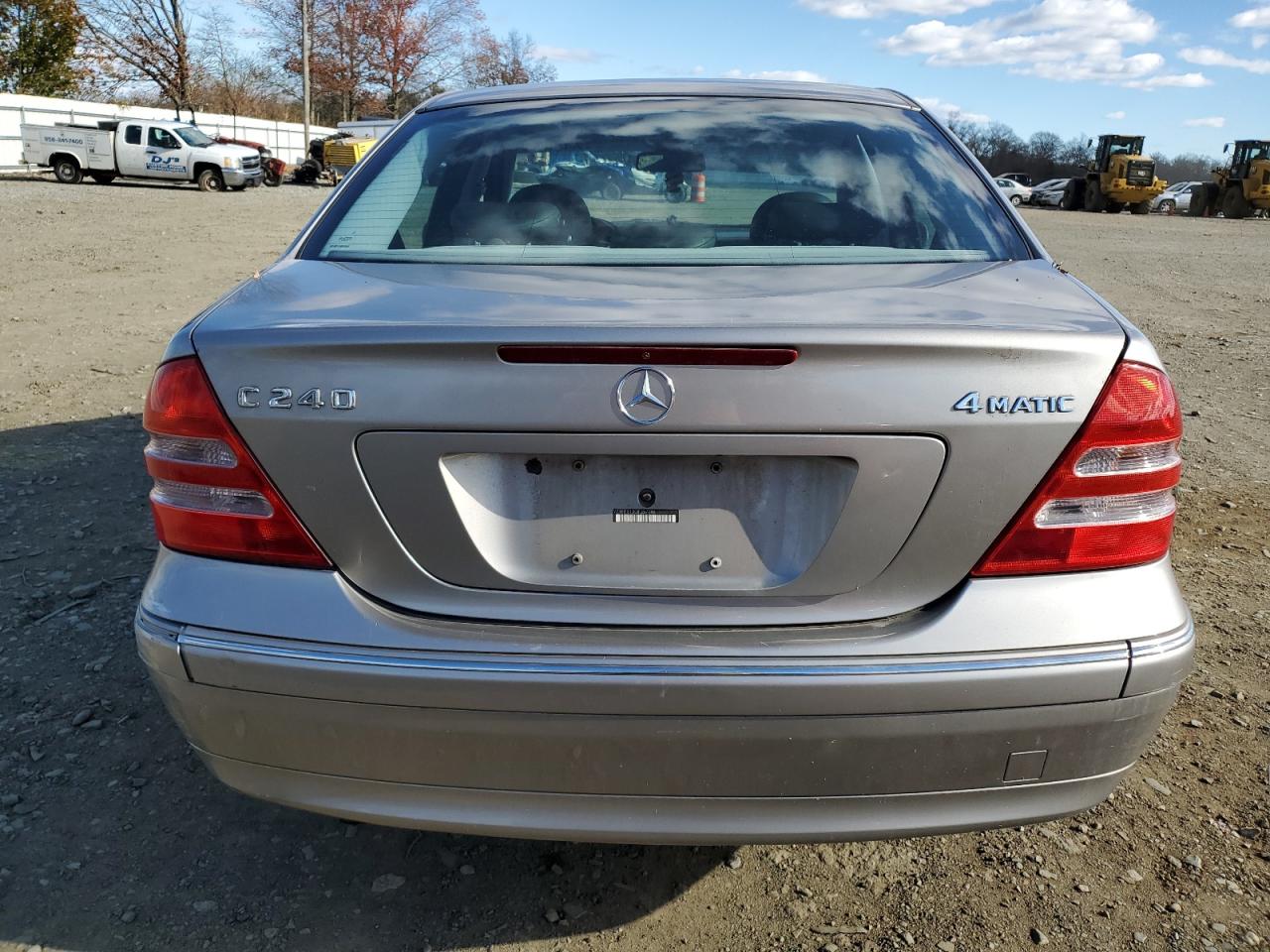 2003 Mercedes-benz C 240 4matic Silver vin: WDBRF81JX3F357746